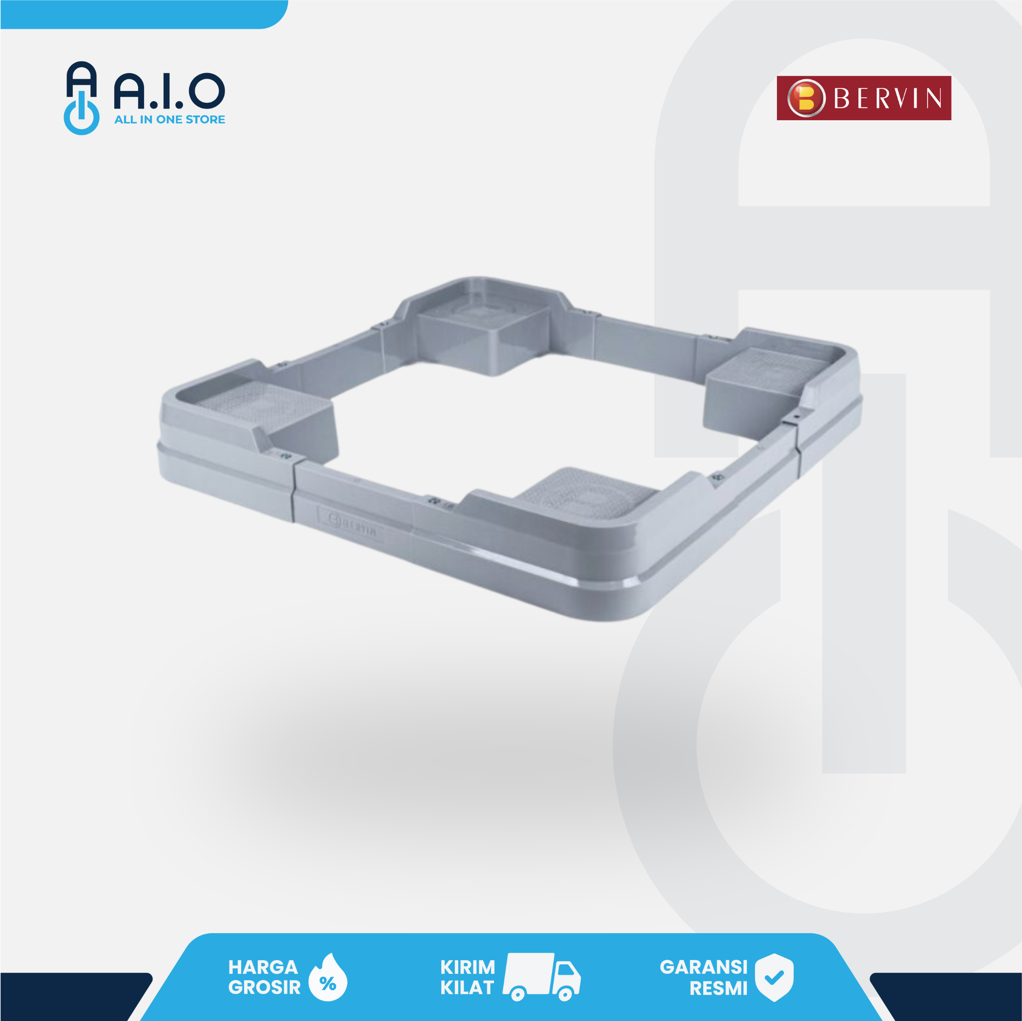 BERVIN - BRACKET KULKAS - BRSA 70 GREY