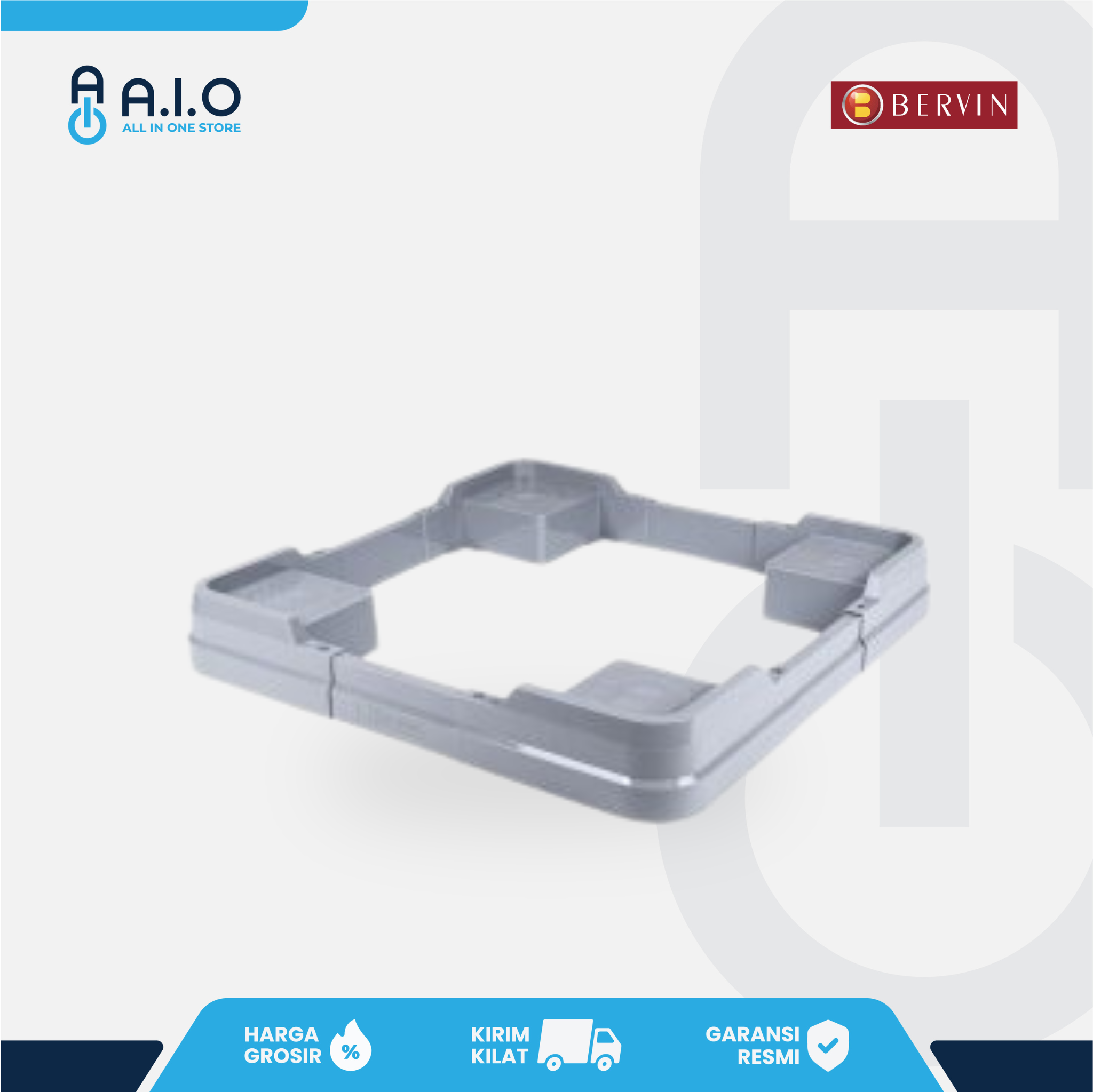 BERVIN - BRACKET KULKAS - BRSF 3D11 GREY