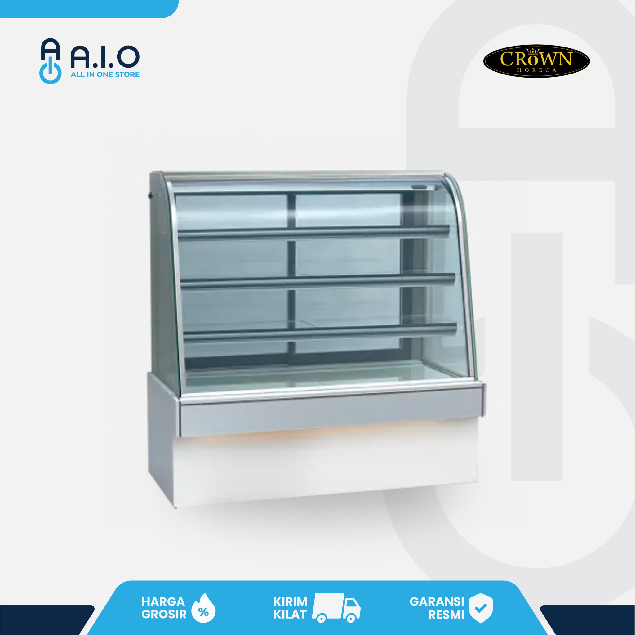 CROWN - SHOWCASE CAKE 3 RAK - CAD 90