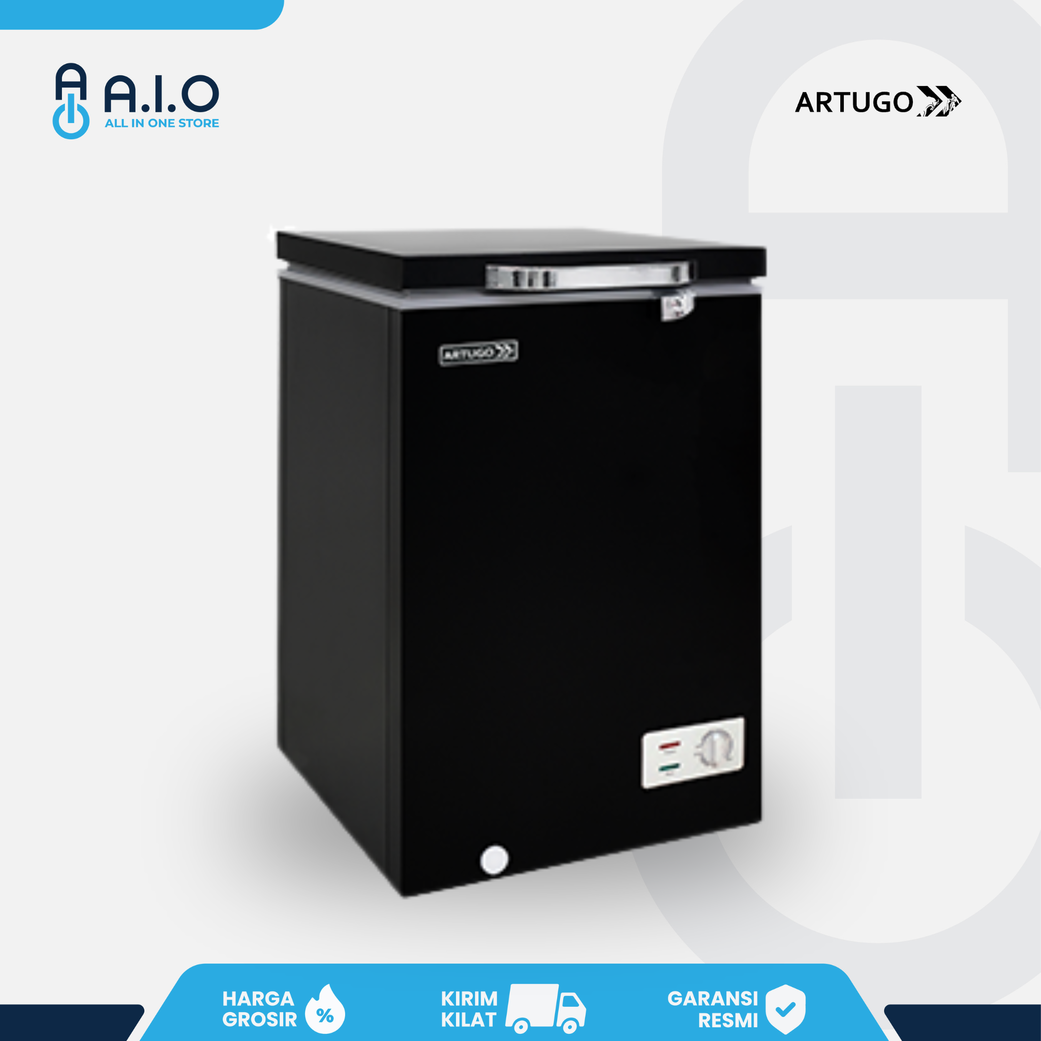 ARTUGO - CHEST FREEZER 1 PINTU 105 L - CF 101 K