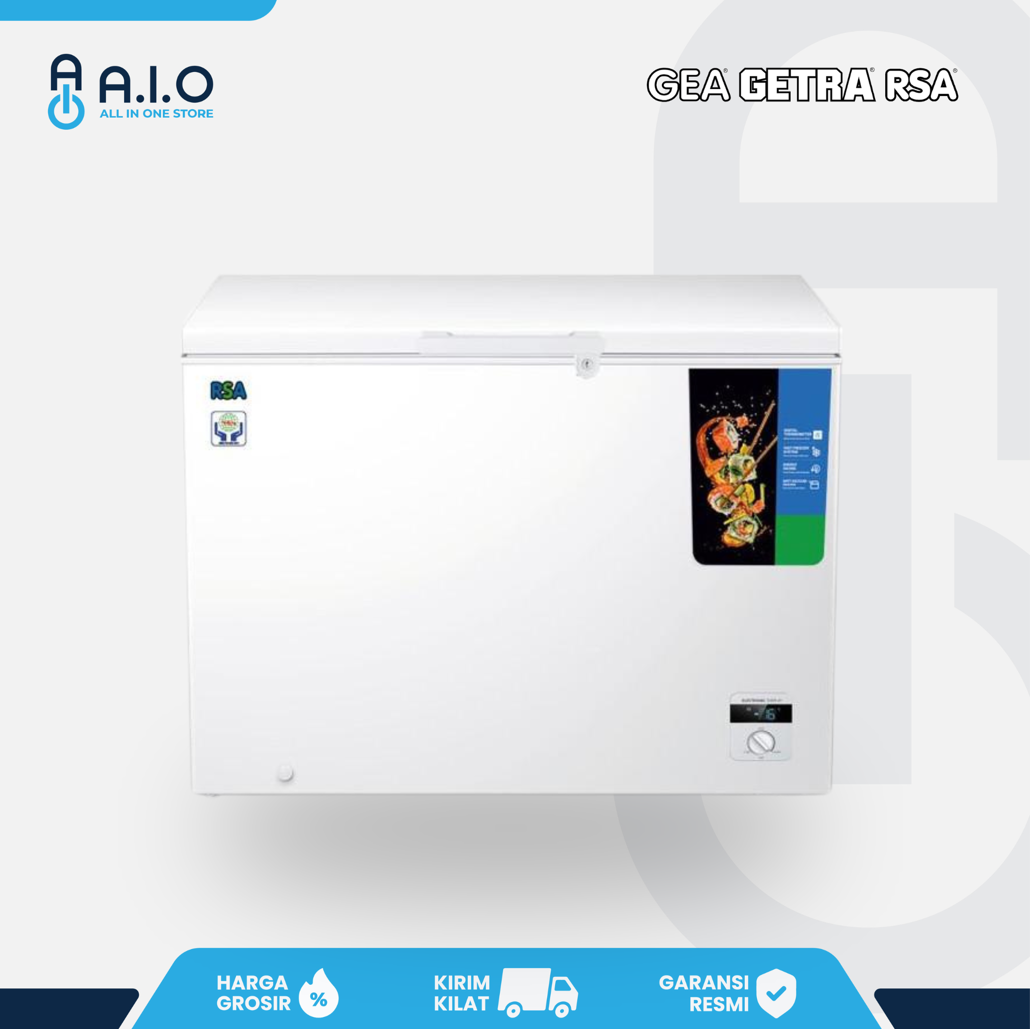 RSA - CHEST FREEZER 1 PINTU - CF 210