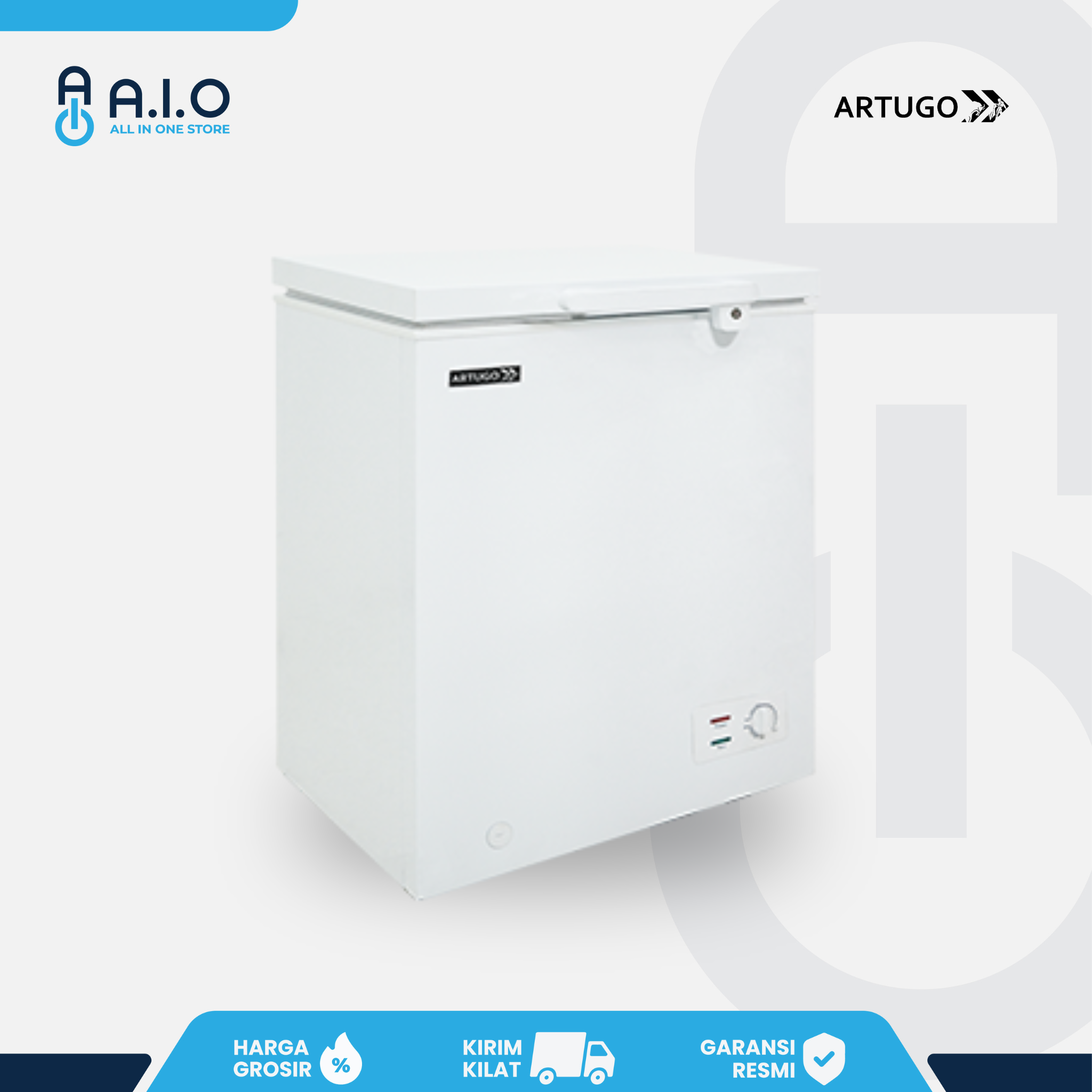 ARTUGO - CHEST FREEZER 1 PINTU 200 L - CF 231CG