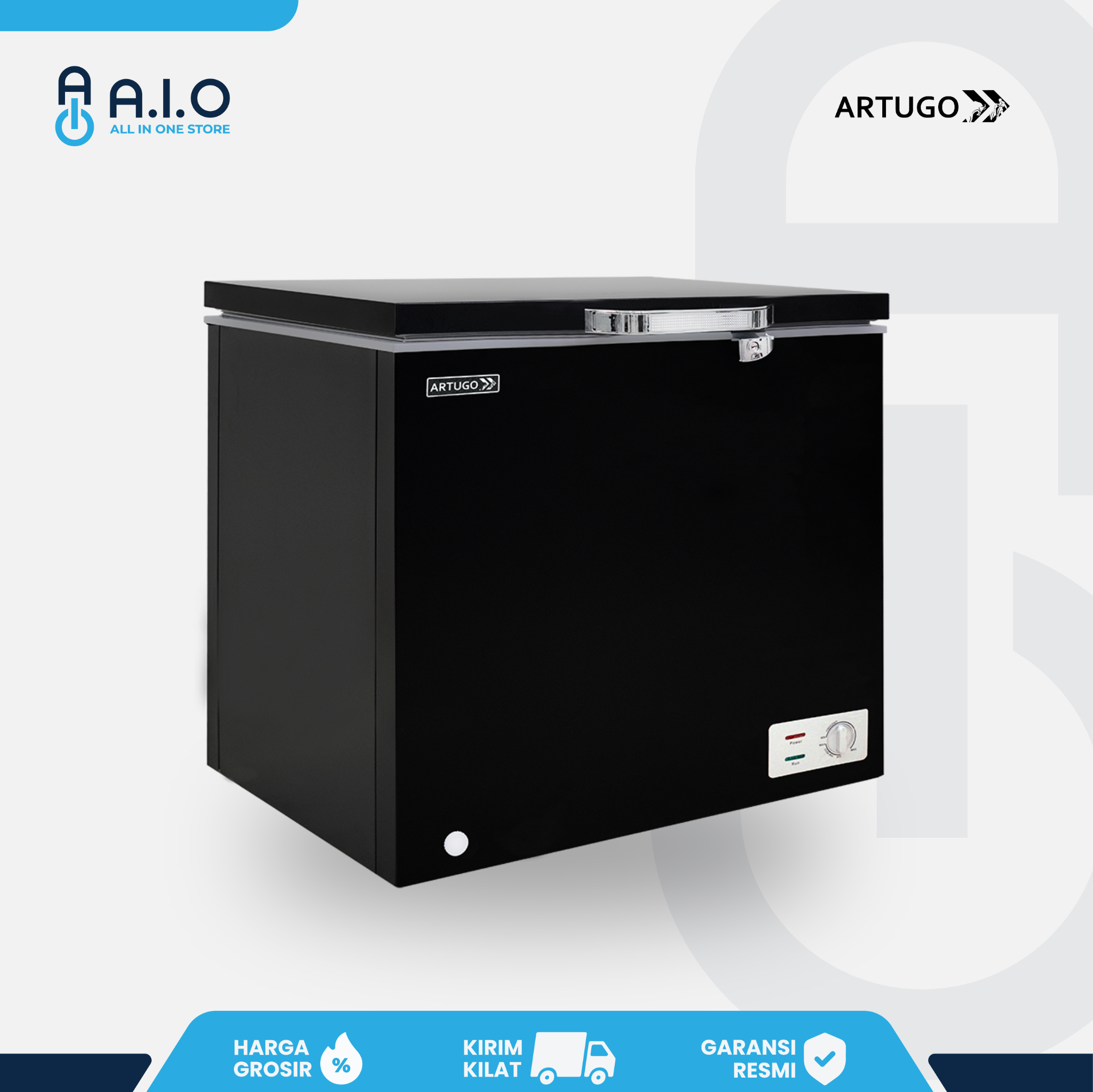 ARTUGO - CHEST FREEZER 1 PINTU 330 L - CF 351 A