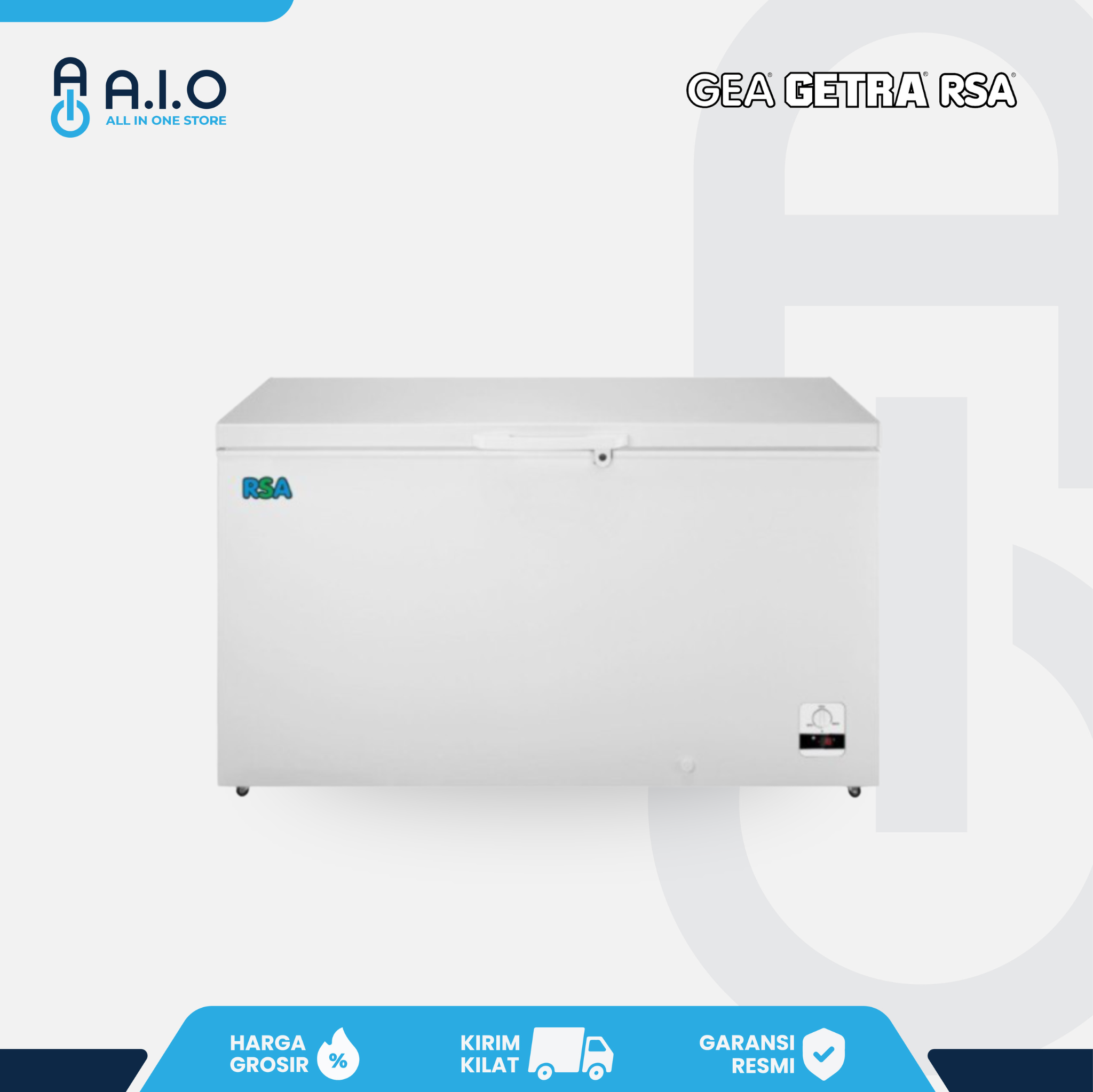 RSA - CHEST FREEZER 1 PINTU 460 L - CF 460