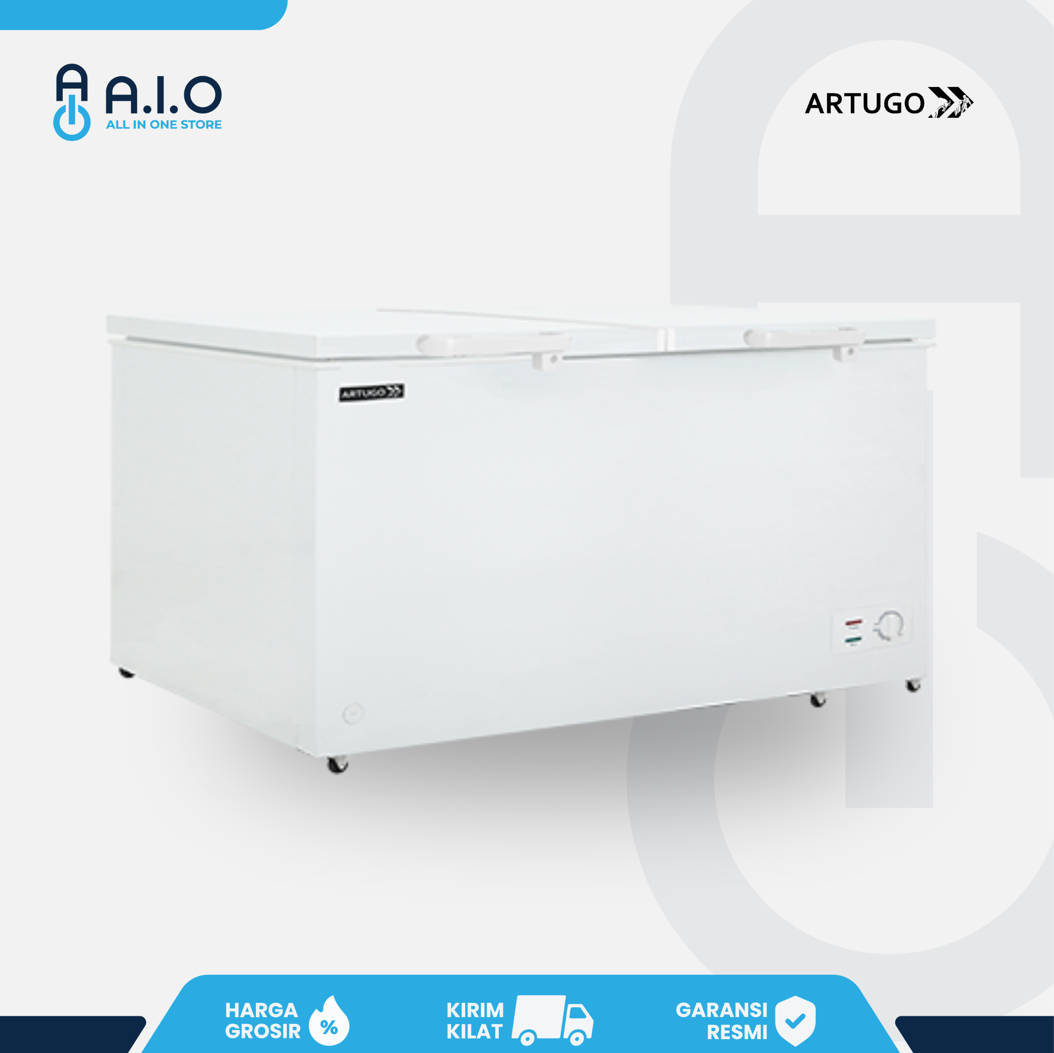 ARTUGO - CHEST FREEZER 2 PINTU 850 L - CF 902