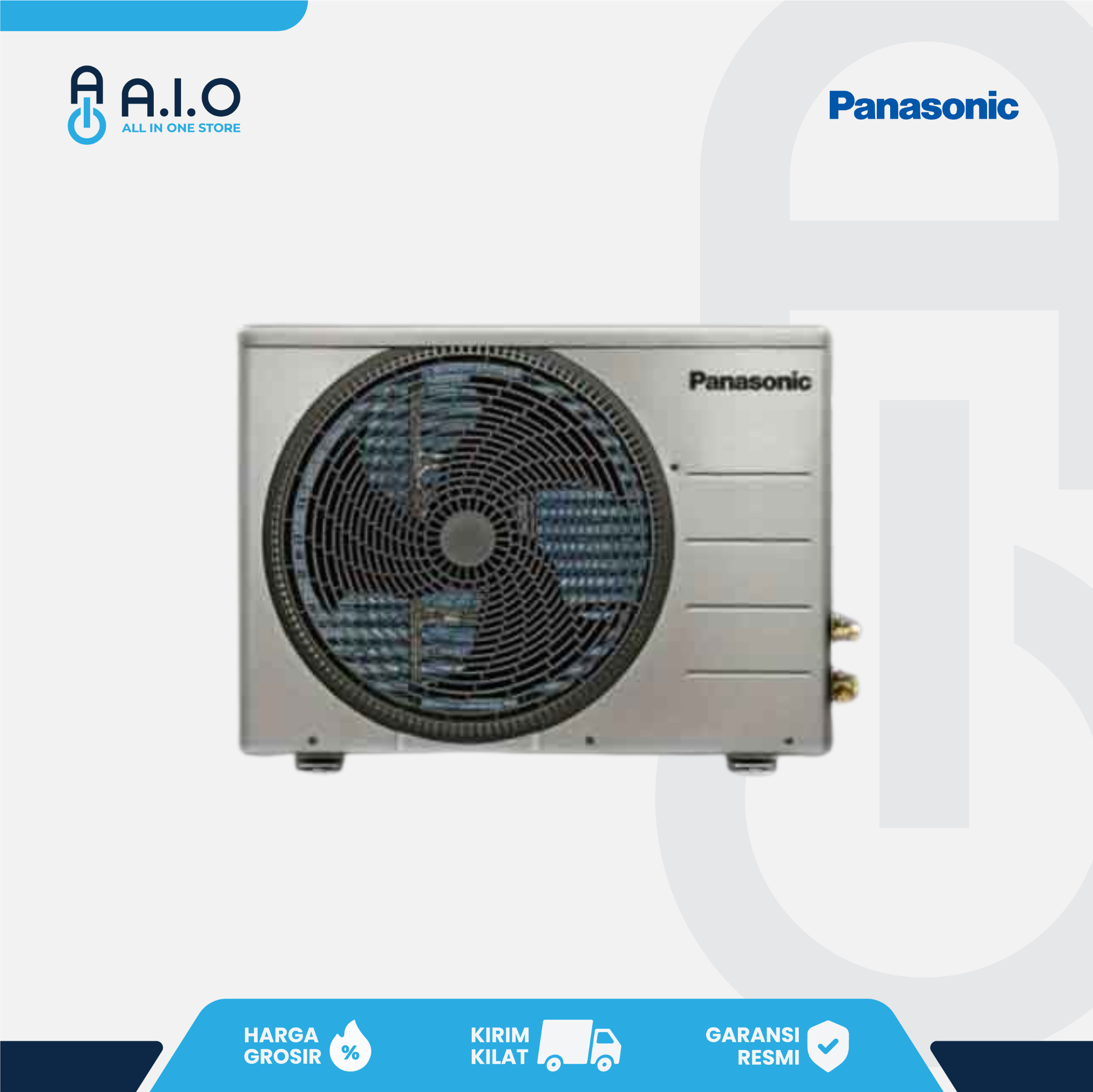 PANASONIC - AC SPLIT STANDARD 1.5 PK - CS/CU YN12AKJ (O)