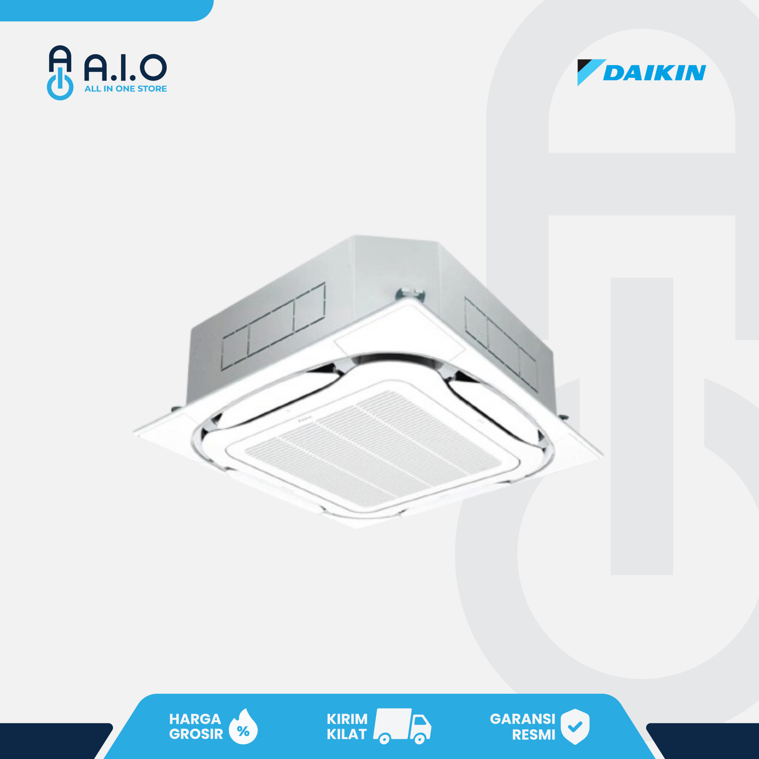 DAIKIN - AC CASSETTE 4 PK WIRELESS - SCC100AYL (I) 1