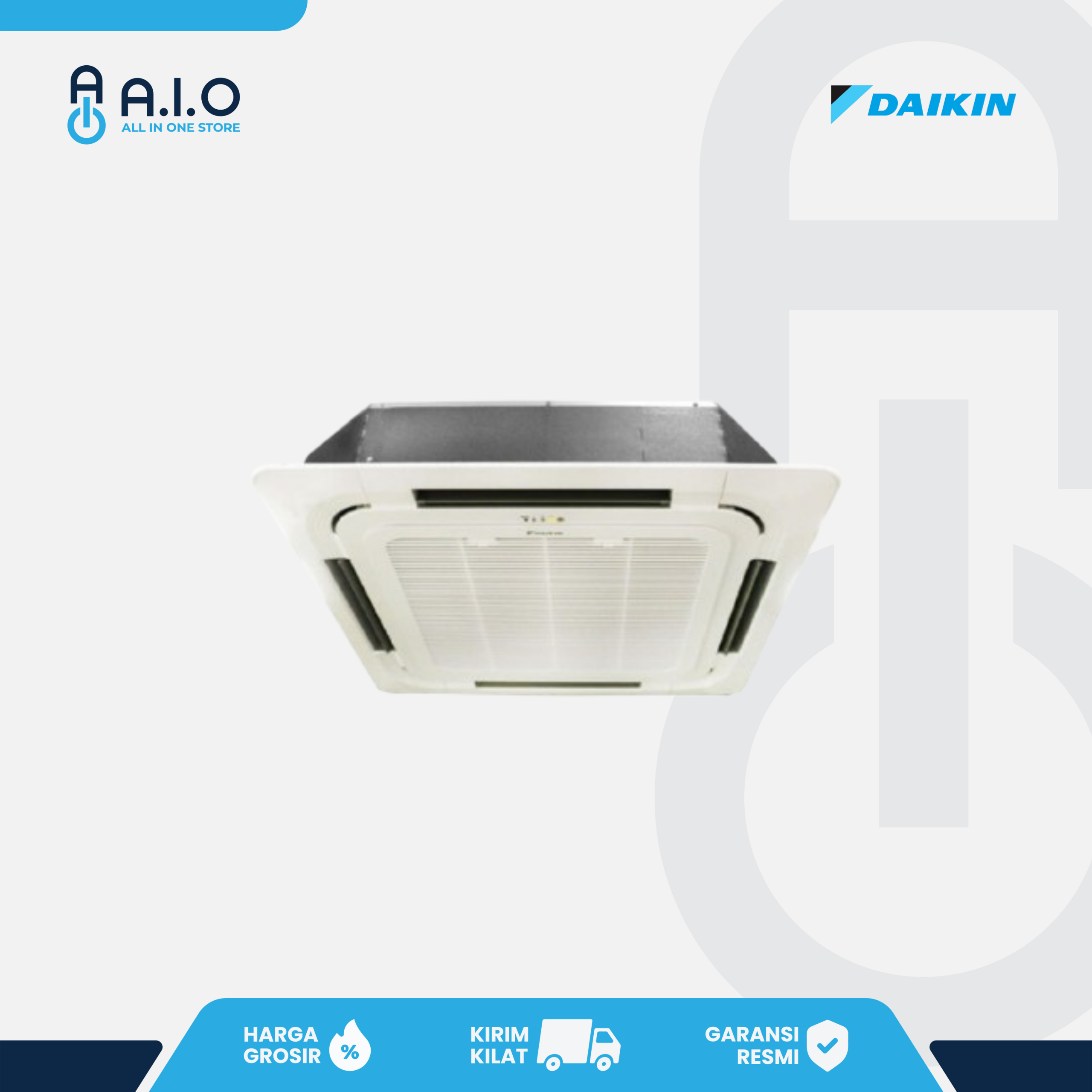 DAIKIN - AC CASSETTE 5 PK WIRED - SCC125AYR (I) 1