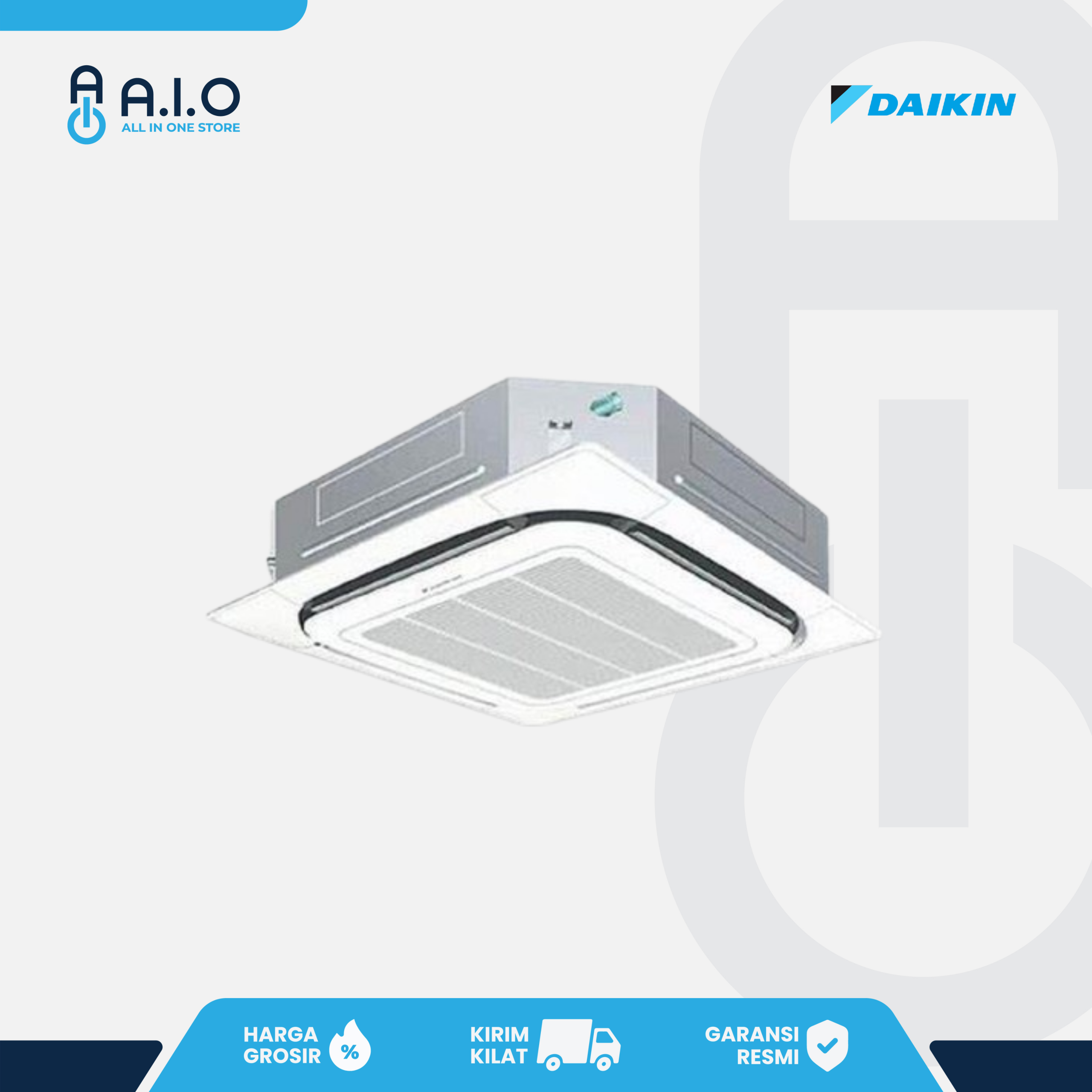 DAIKIN - AC CASSETTE 5 PK WIRELESS - SCC125AYL (I) 1