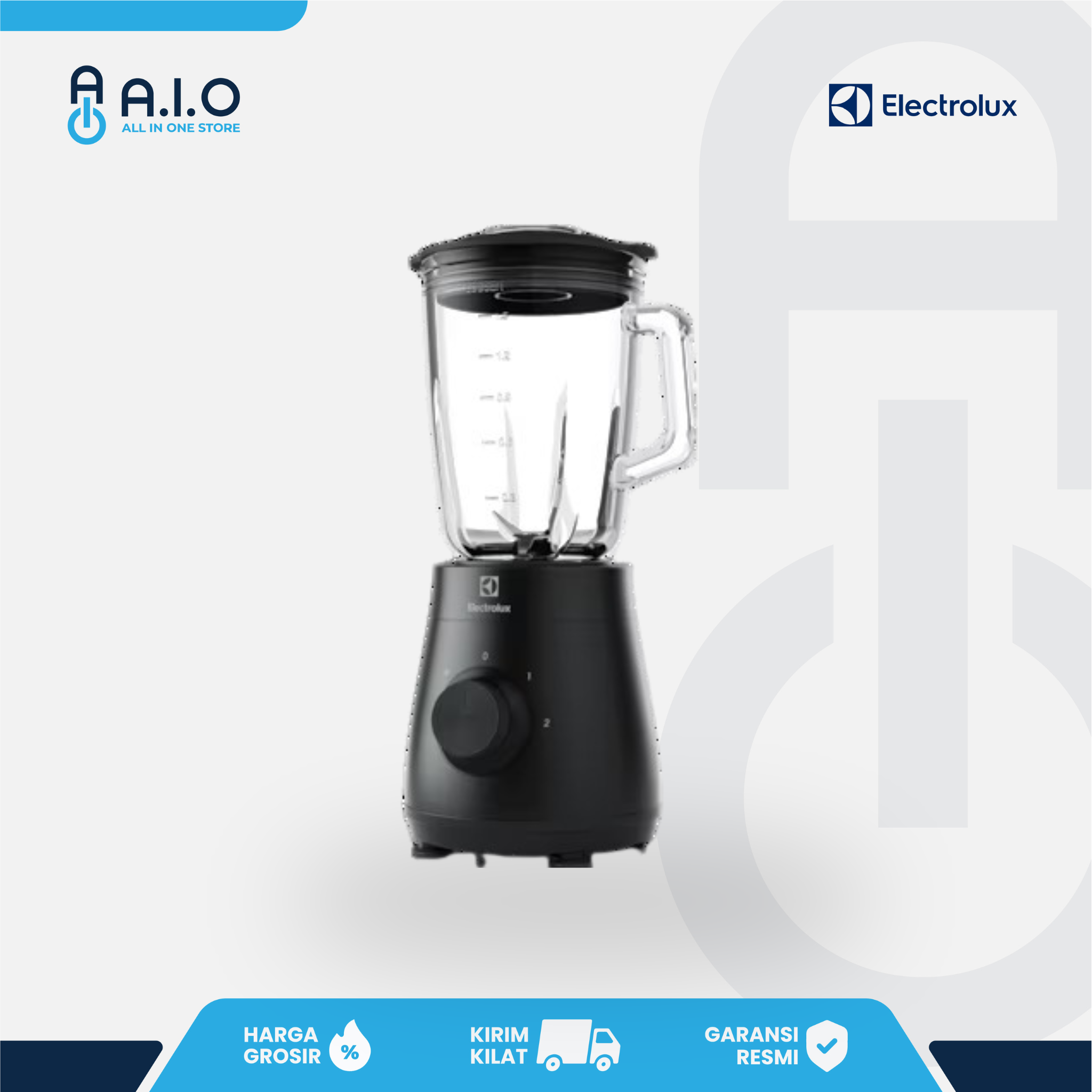 ELECTROLUX - BLENDER (GLASS JAR) 1.5 L - E3TB1310K