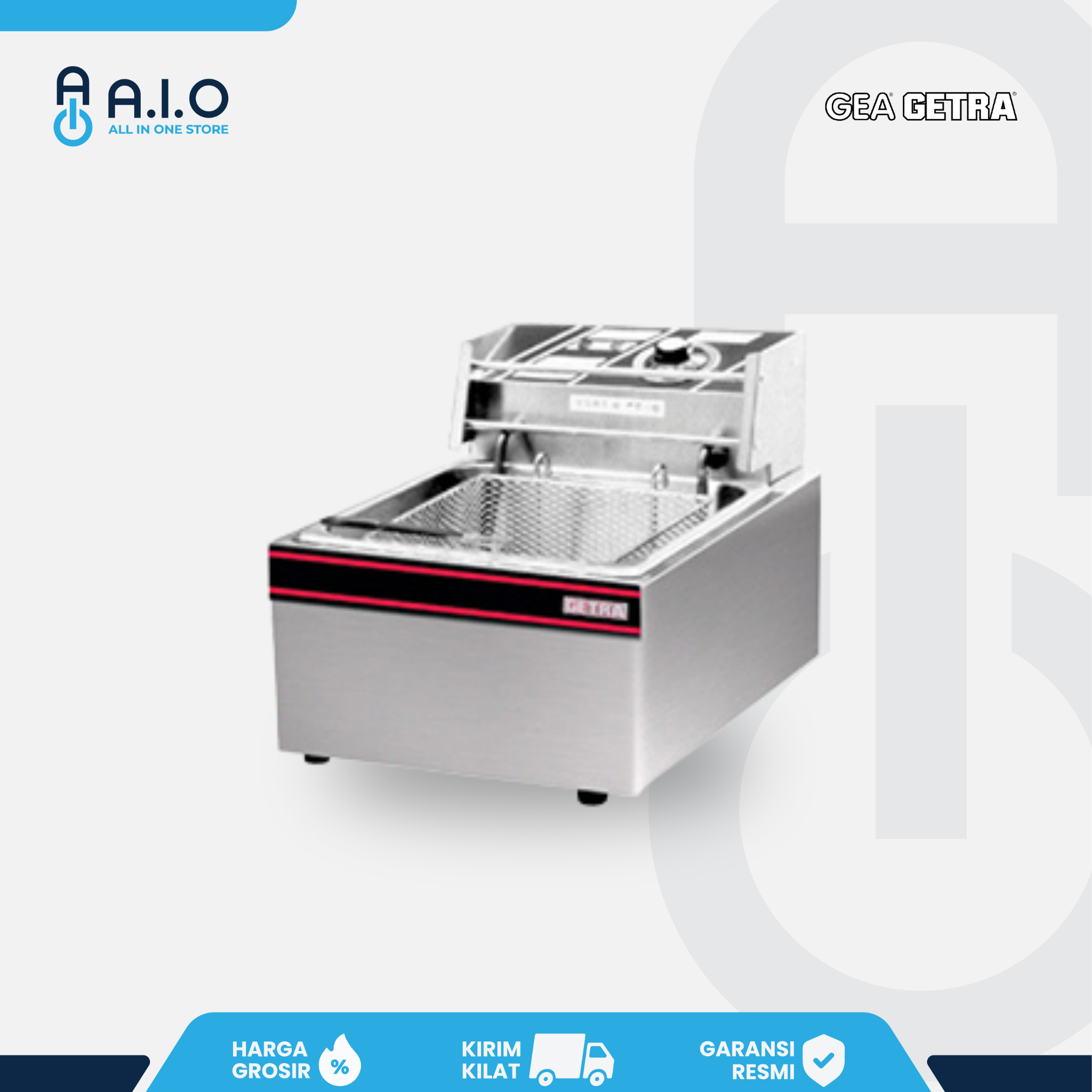 GETRA - GAS FRYER - EF 81