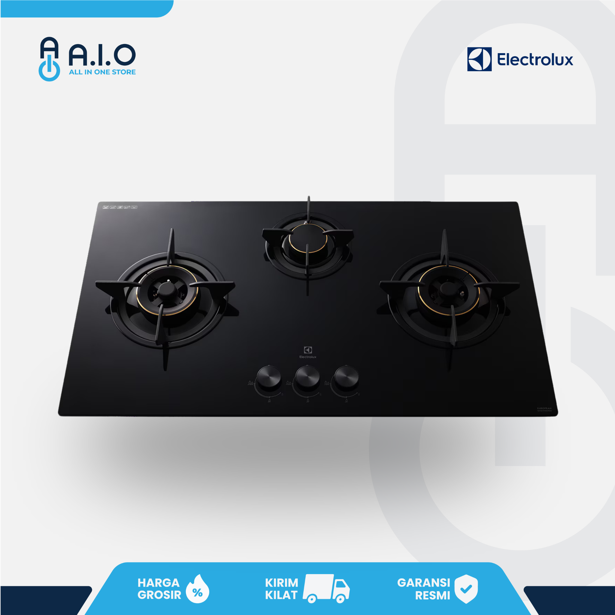 ELECTROLUX - KOMPOR TANAM 3 TUNGKU - EHG9330BE