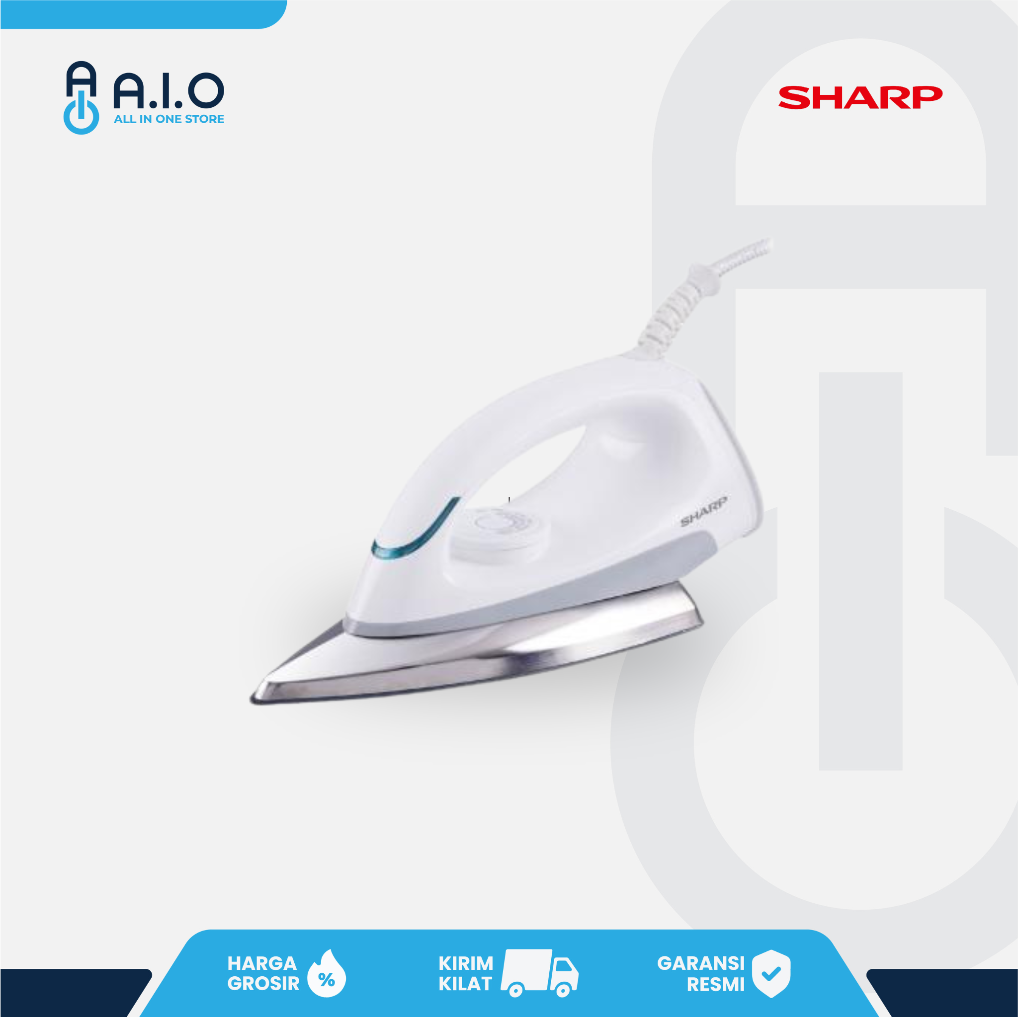 SHARP - SETRIKA - EI N10 WH