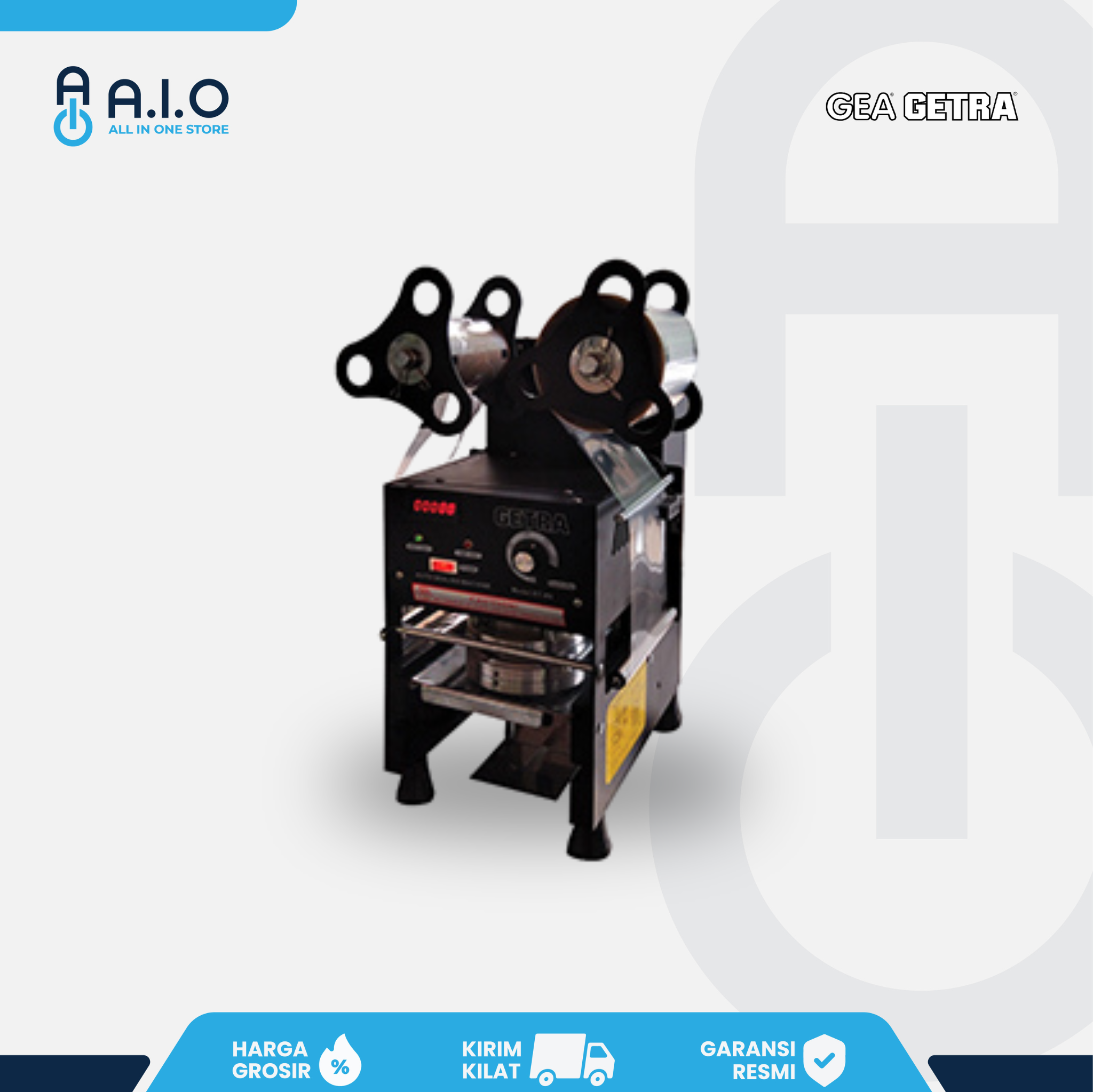 GETRA - CUP SEALER SEMI AUTOMATIC - ET A9