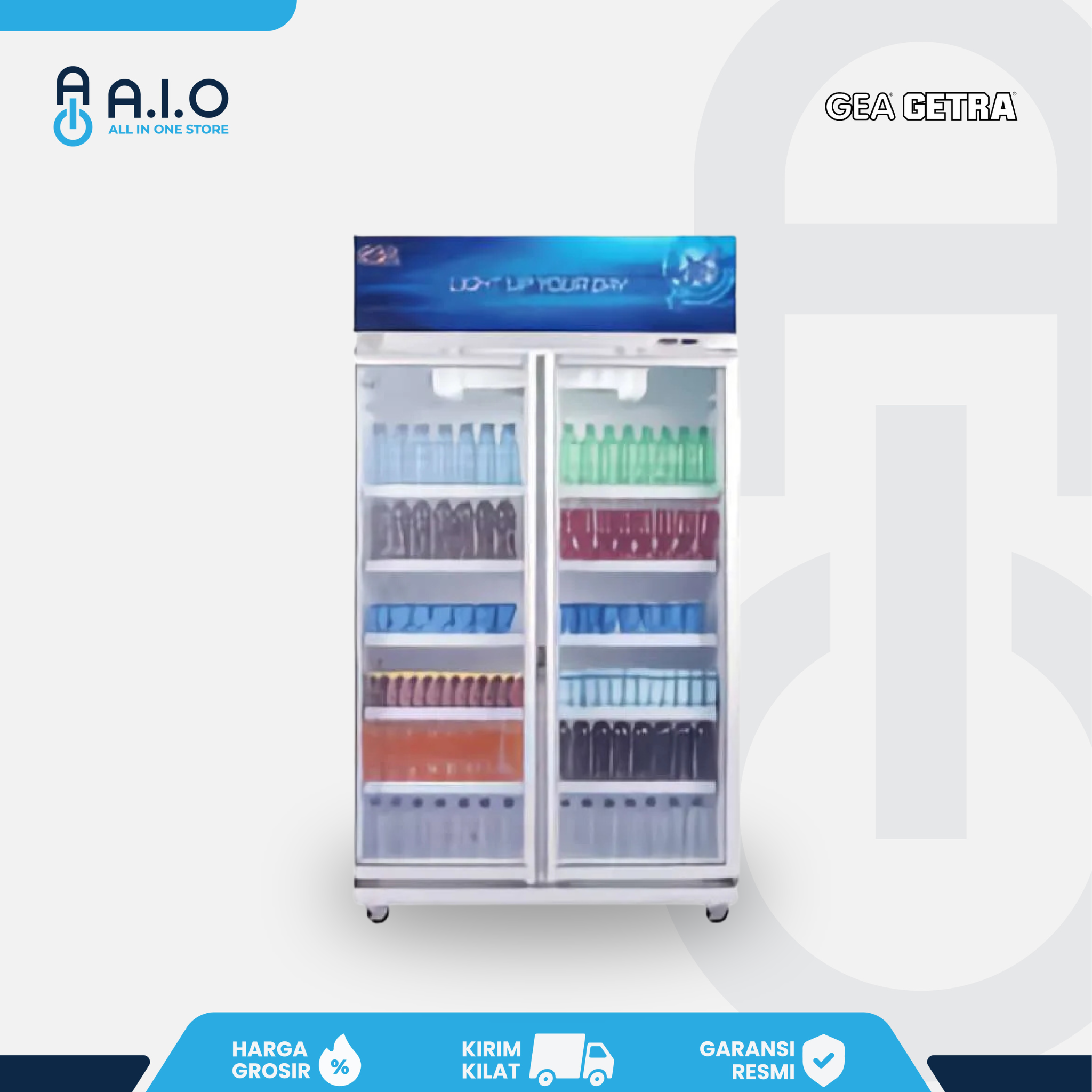 GEA - SHOWCASE 2 PINTU 1050 L - EXPO 1050AH/CN