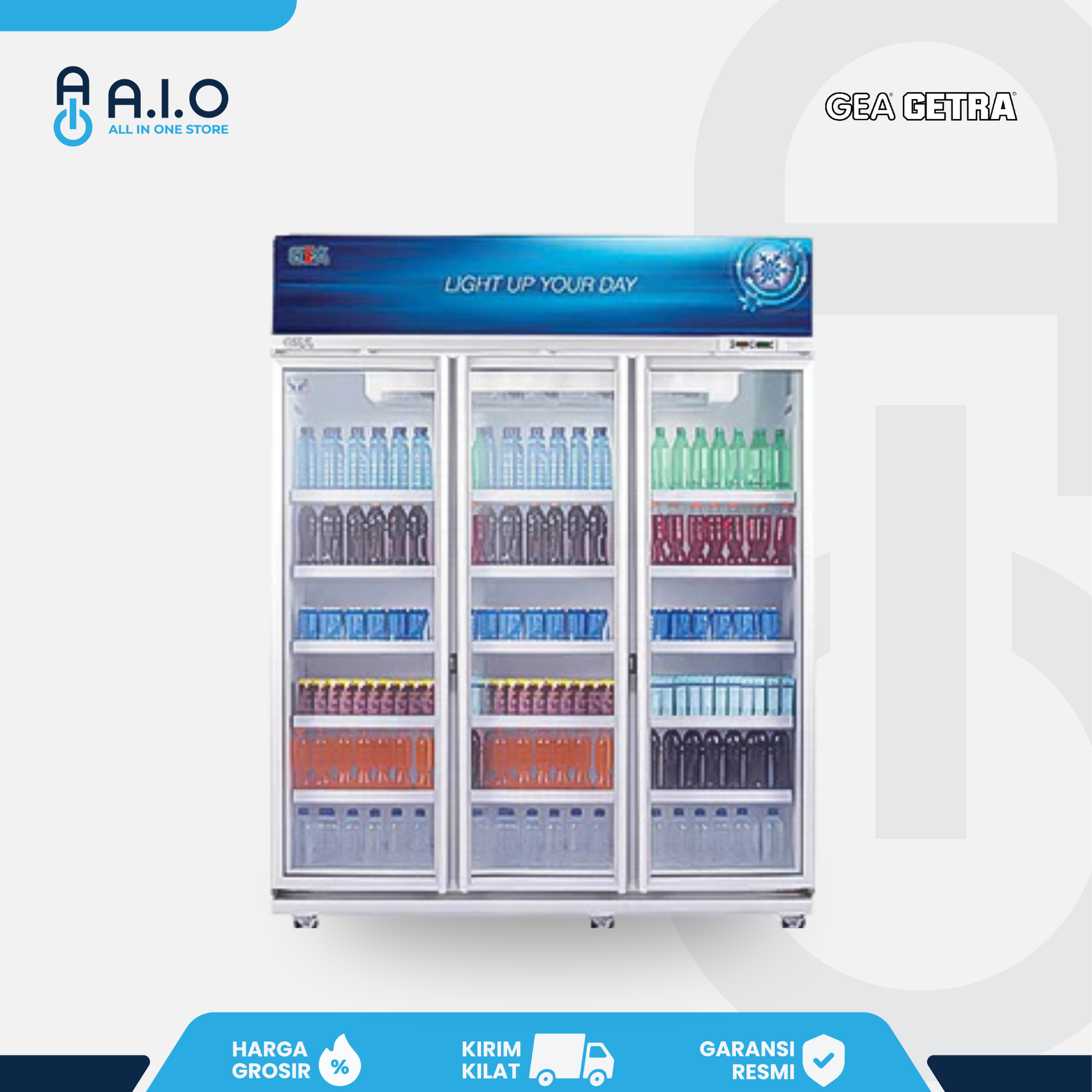 GEA - SHOWCASE 3 PINTU 1500 L - EXPO 1500AH/CN