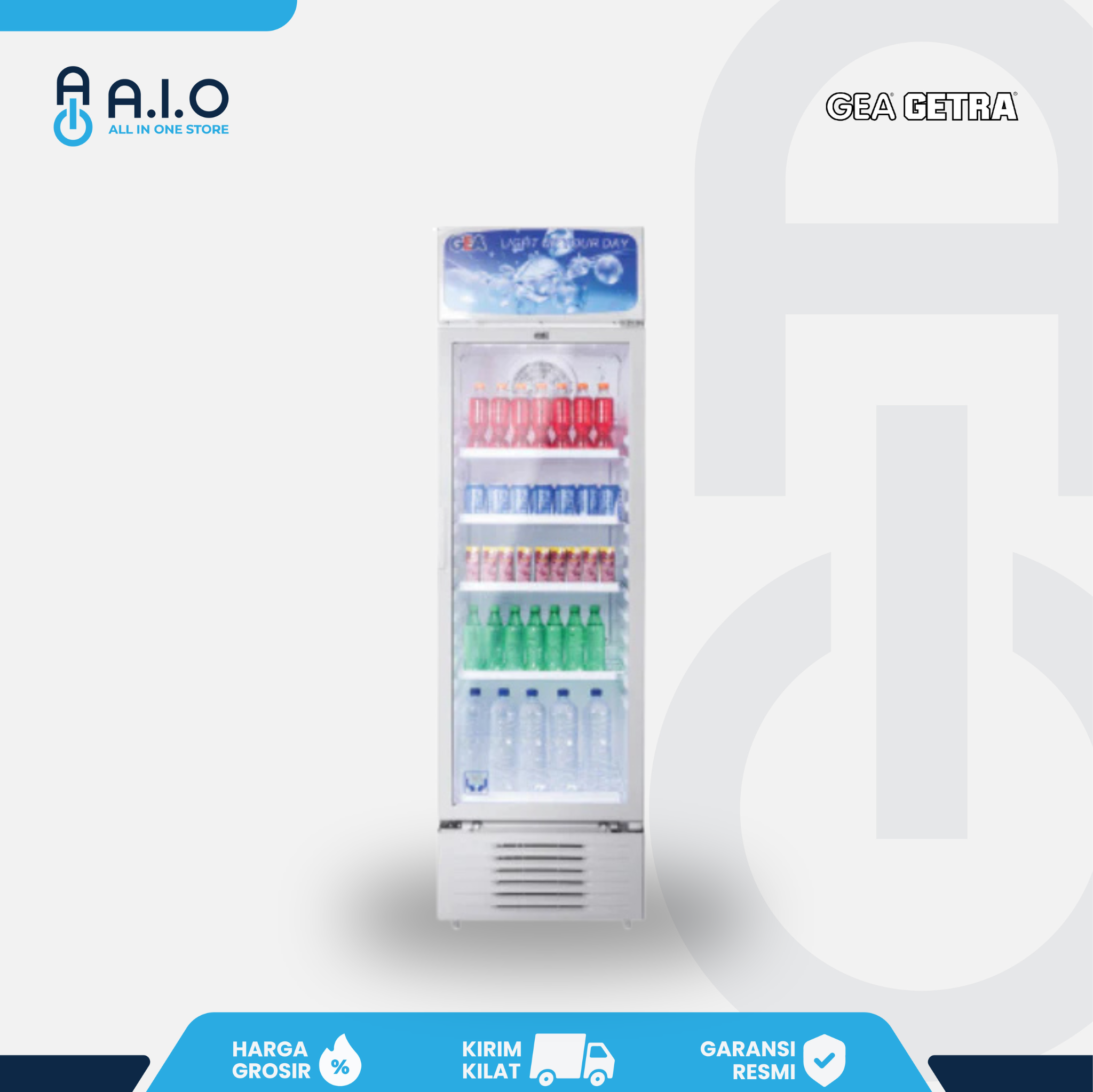 GEA - SHOWCASE 1 PINTU 382 L - EXPO 382P