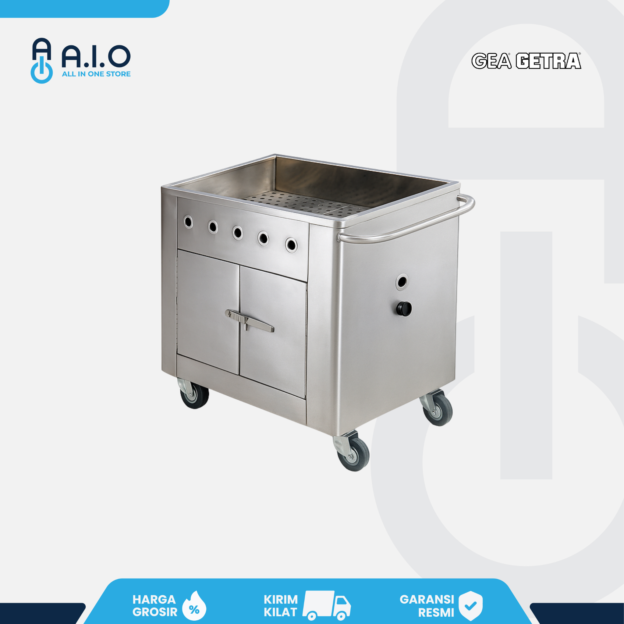 GETRA - DIMSUM TROLLEY - F 0021