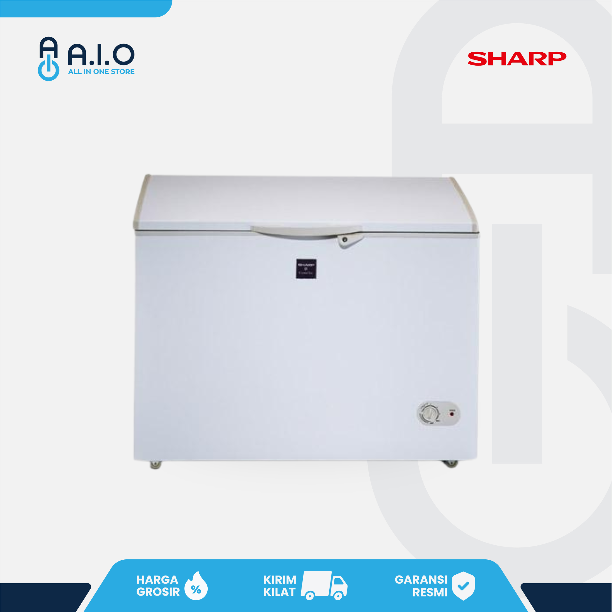 SHARP - CHEST FREEZER 1 PINTU 205 L - FRV 200