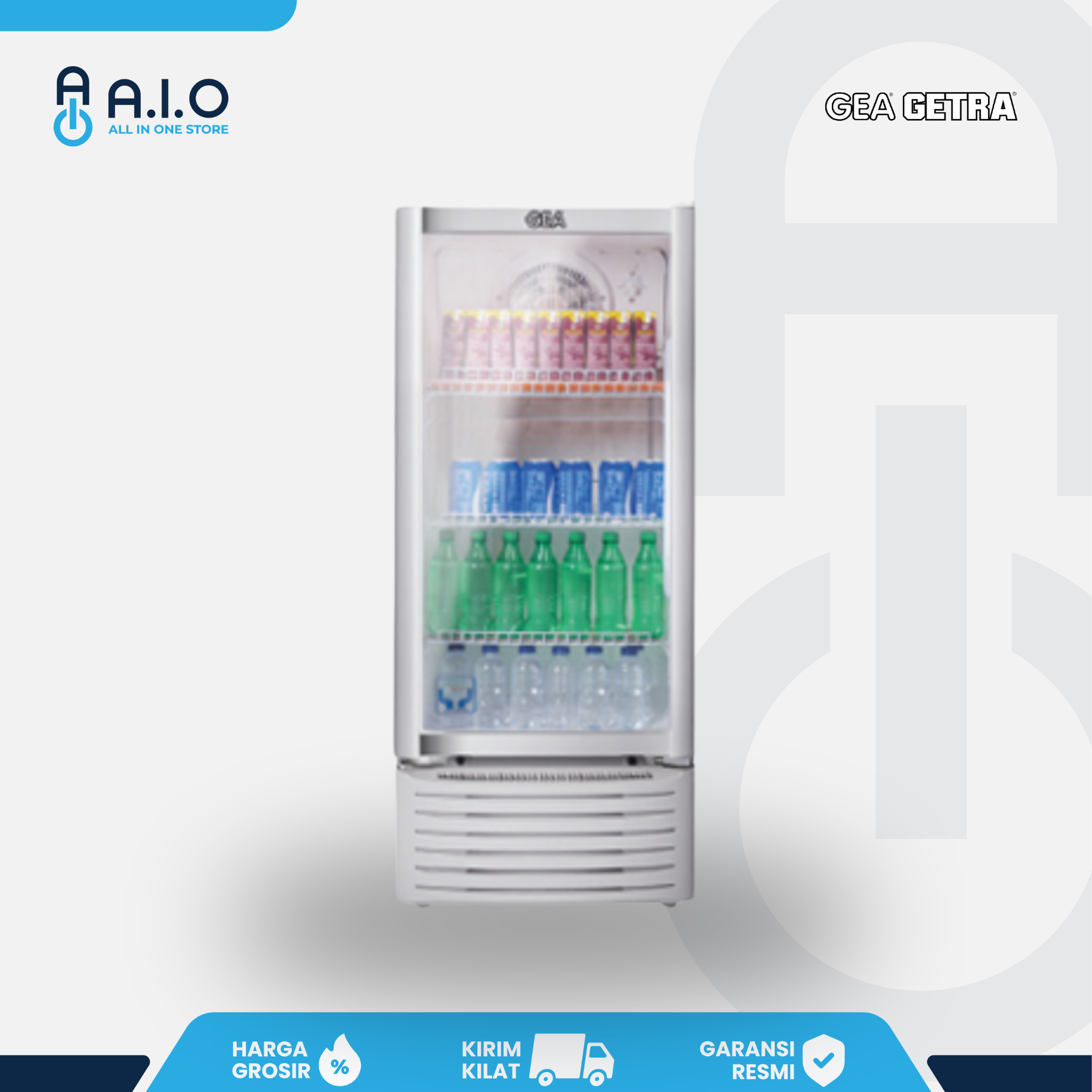 GEA - SHOWCASE 1 PINTU 192 L - GEA EXPO 26FR