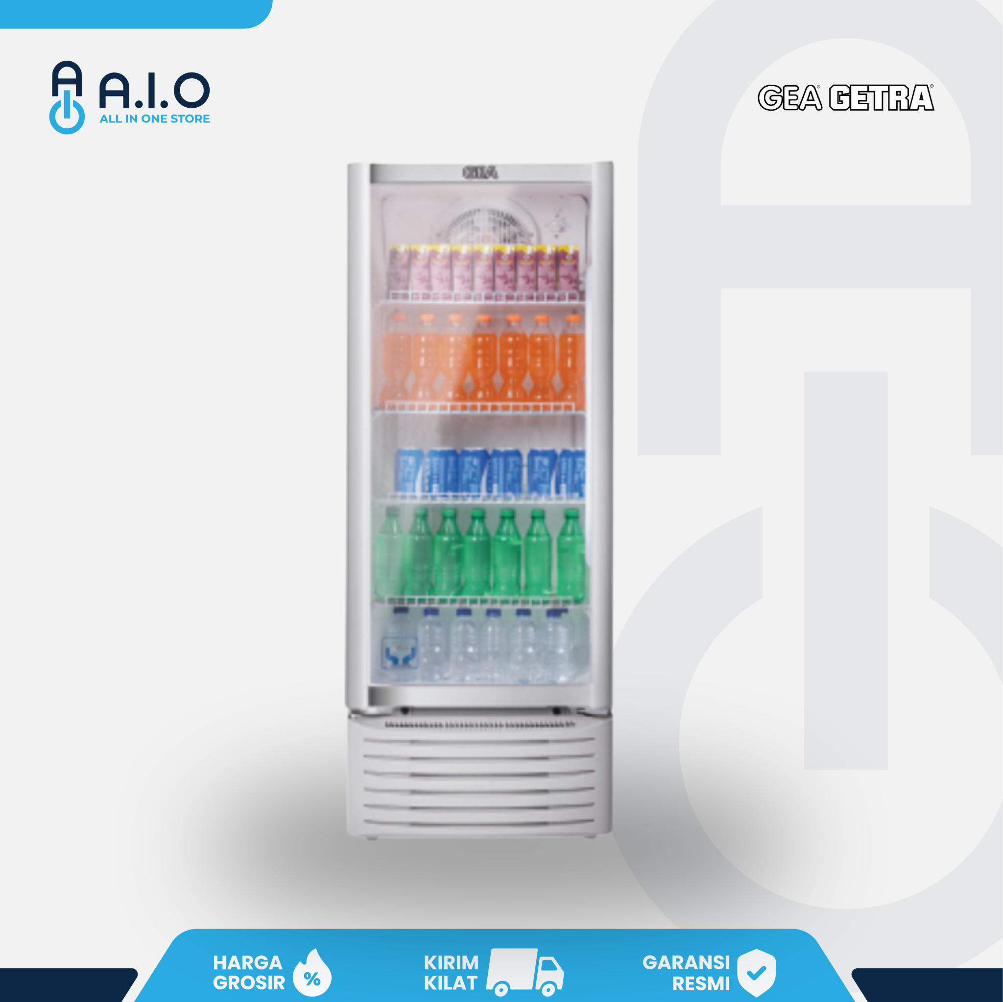 GEA - SHOWCASE 1 PINTU 290 L - GEA EXPO 30FR