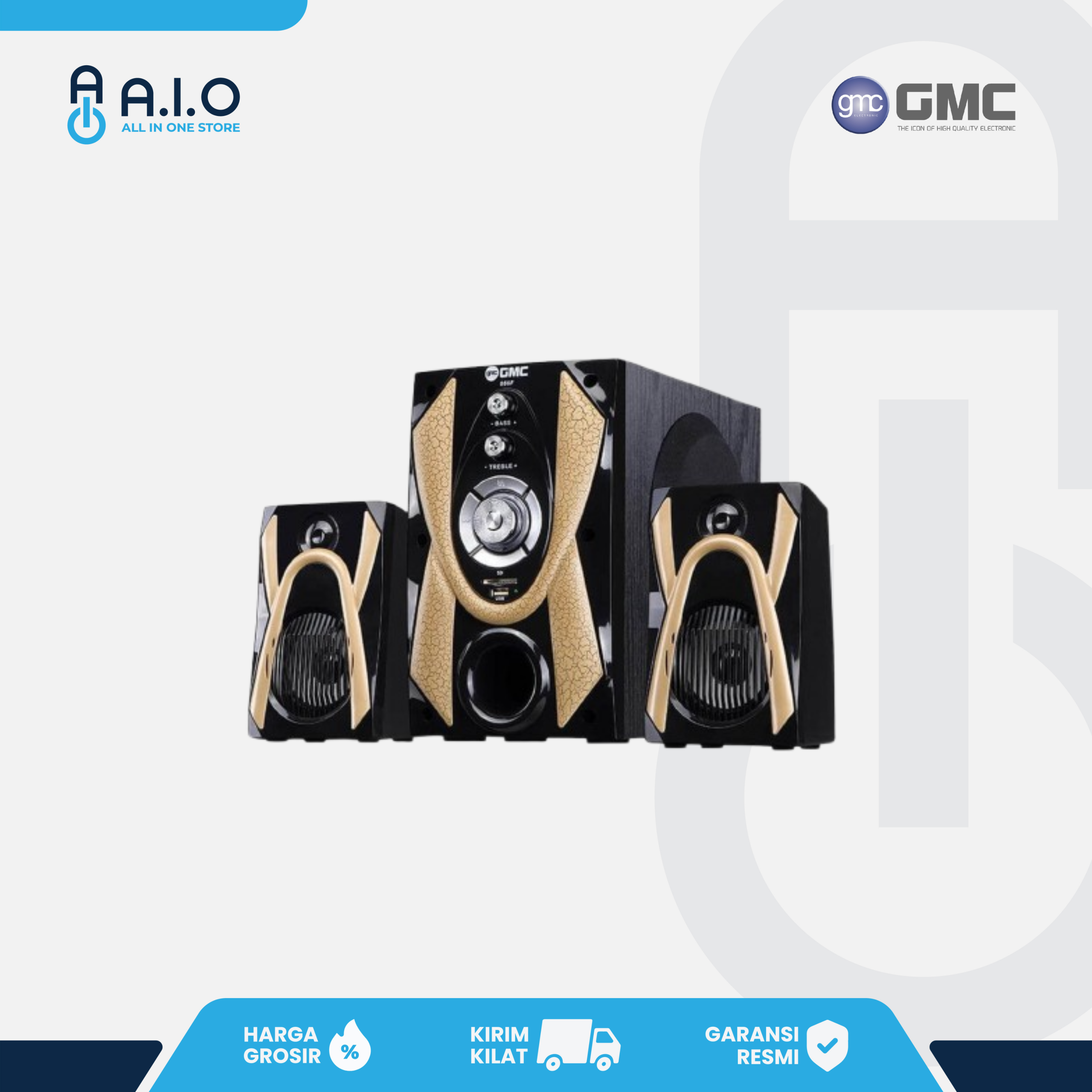 GMC - SPEAKER 886F 2IN1 - SP886F 2IN1