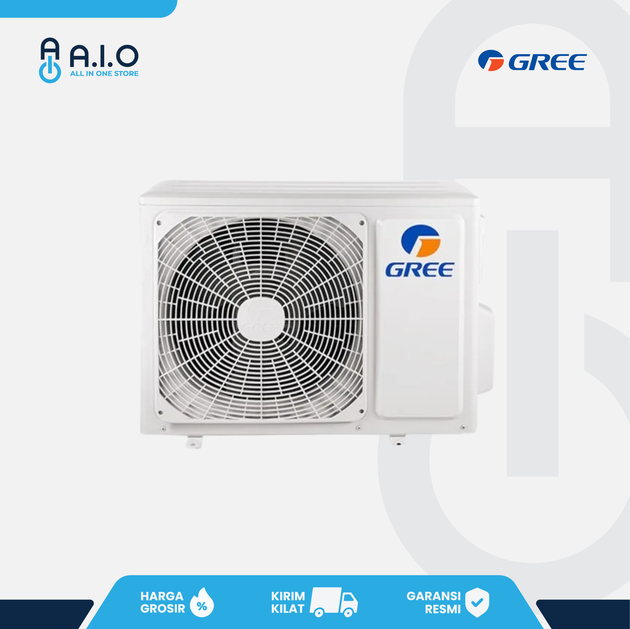 GREE - AC LOW WATT 1 PK - GWC 09C3E (O)