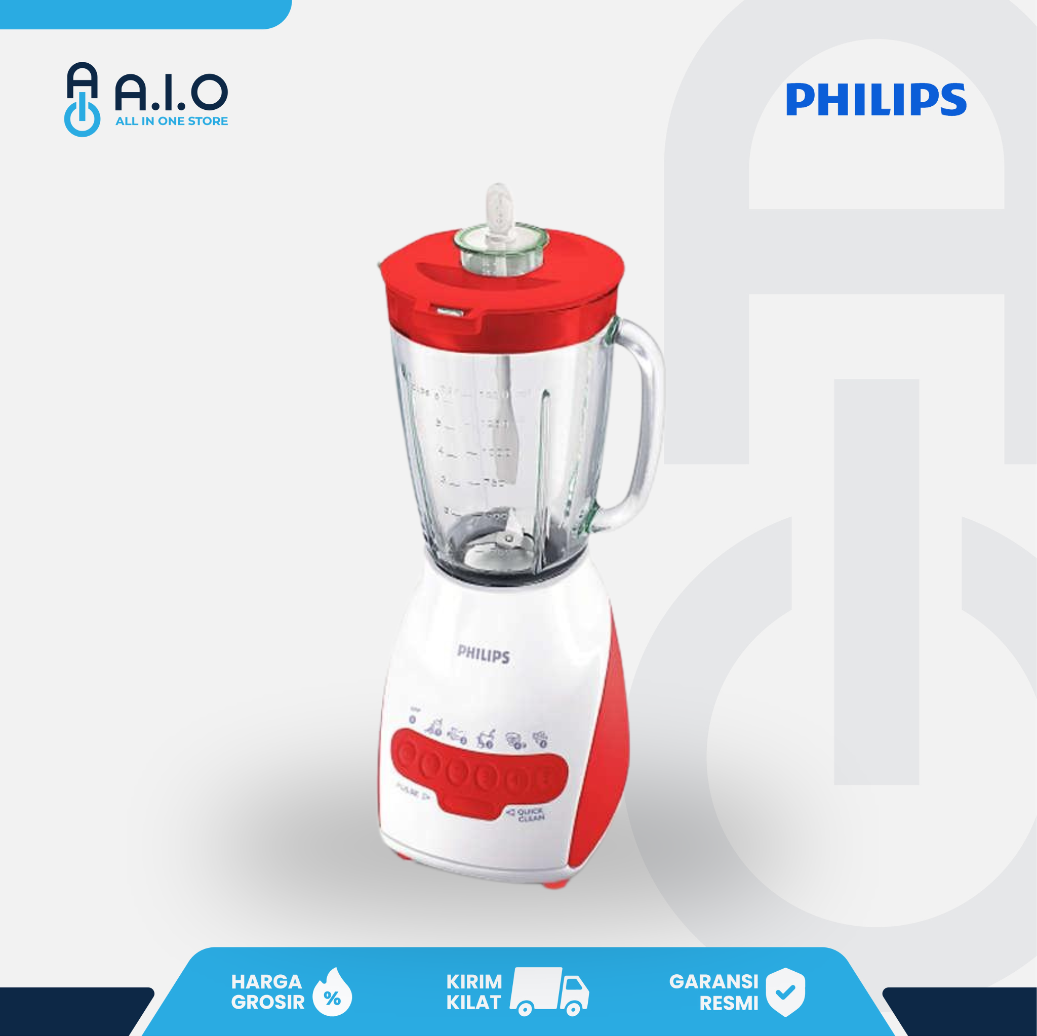 PHILIPS - BLENDER KACA 2 L - HR2116/60