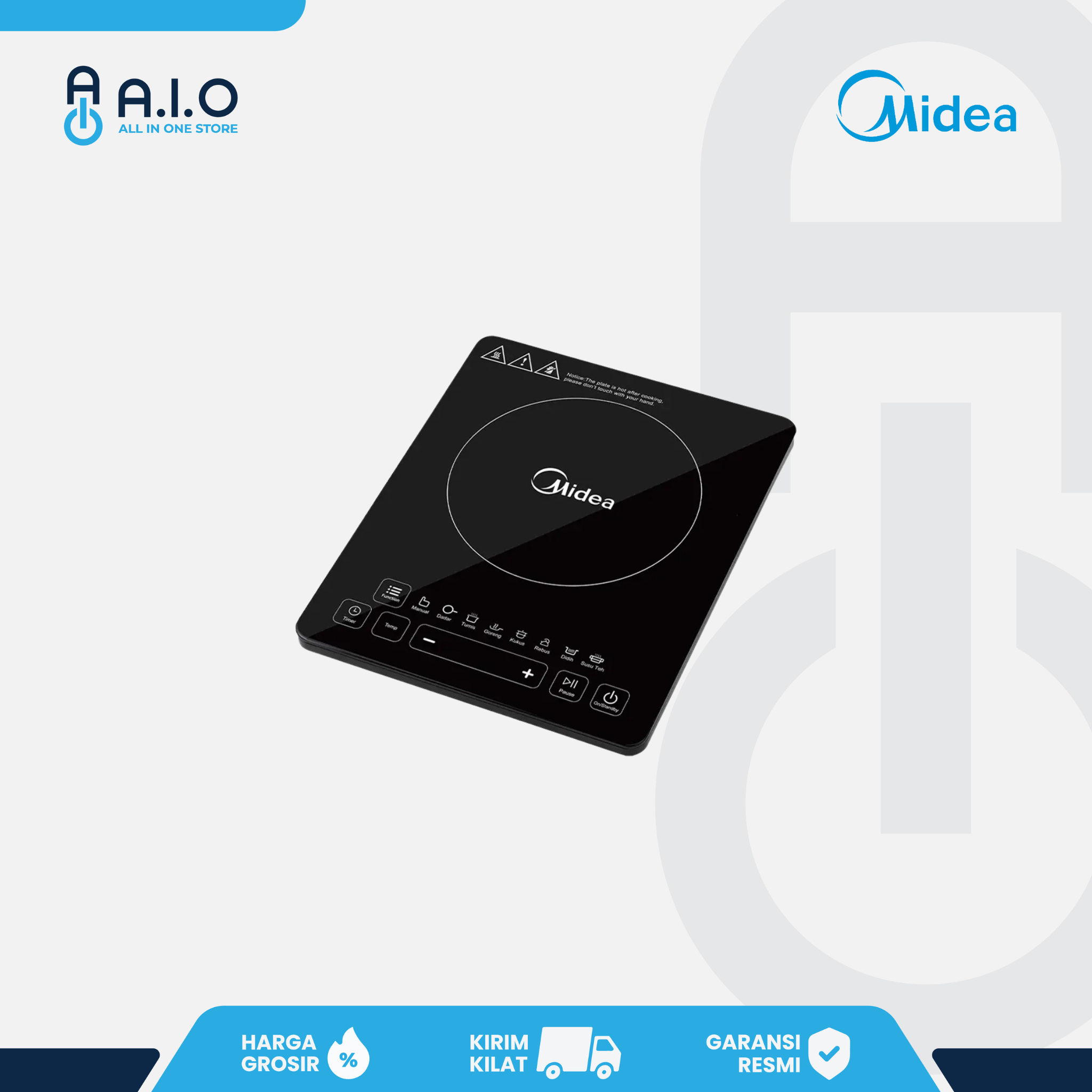 MIDEA - KOMPOR LISTRIK - IC 1610