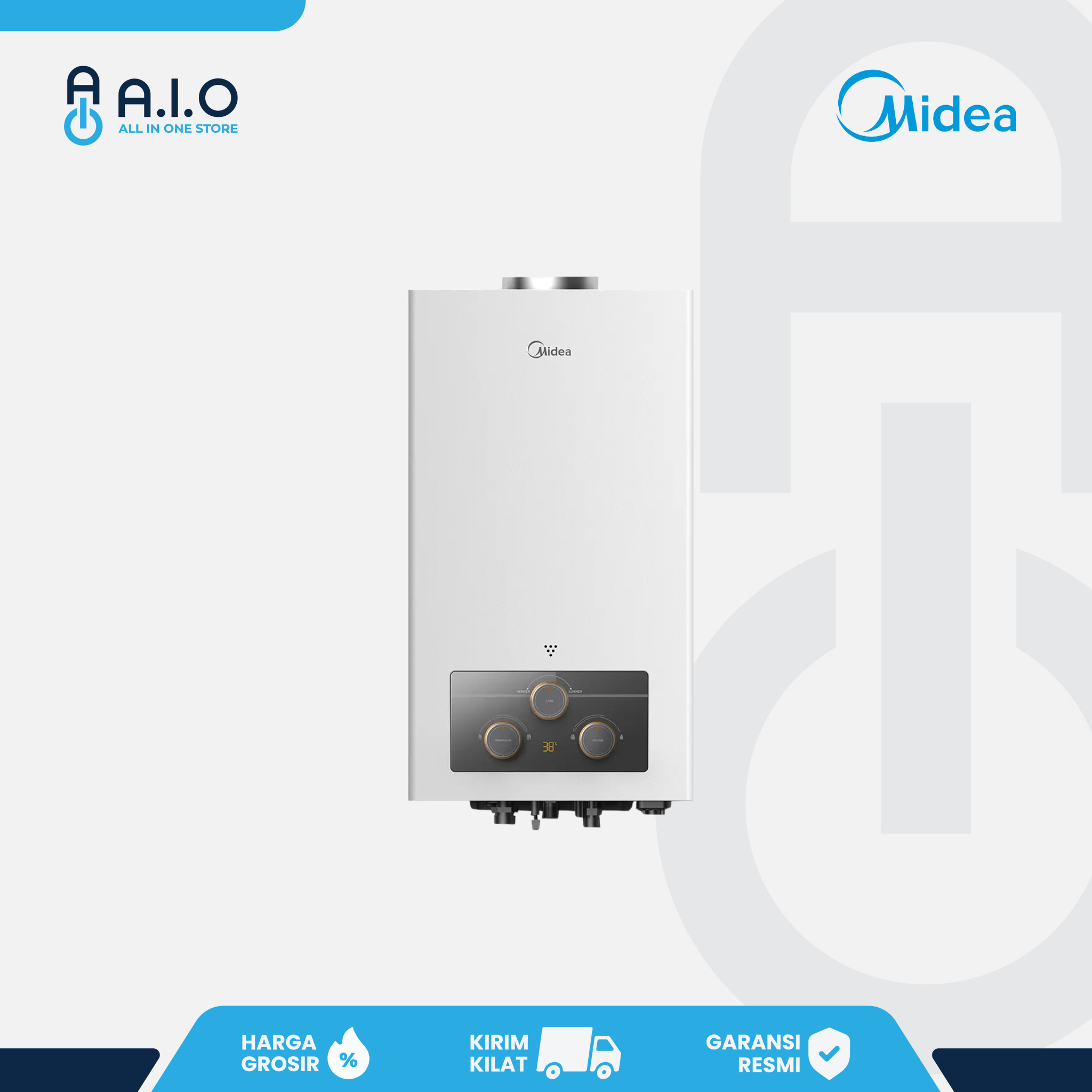 MIDEA - WATER HEATER 5 L - JSD12 6DHS1