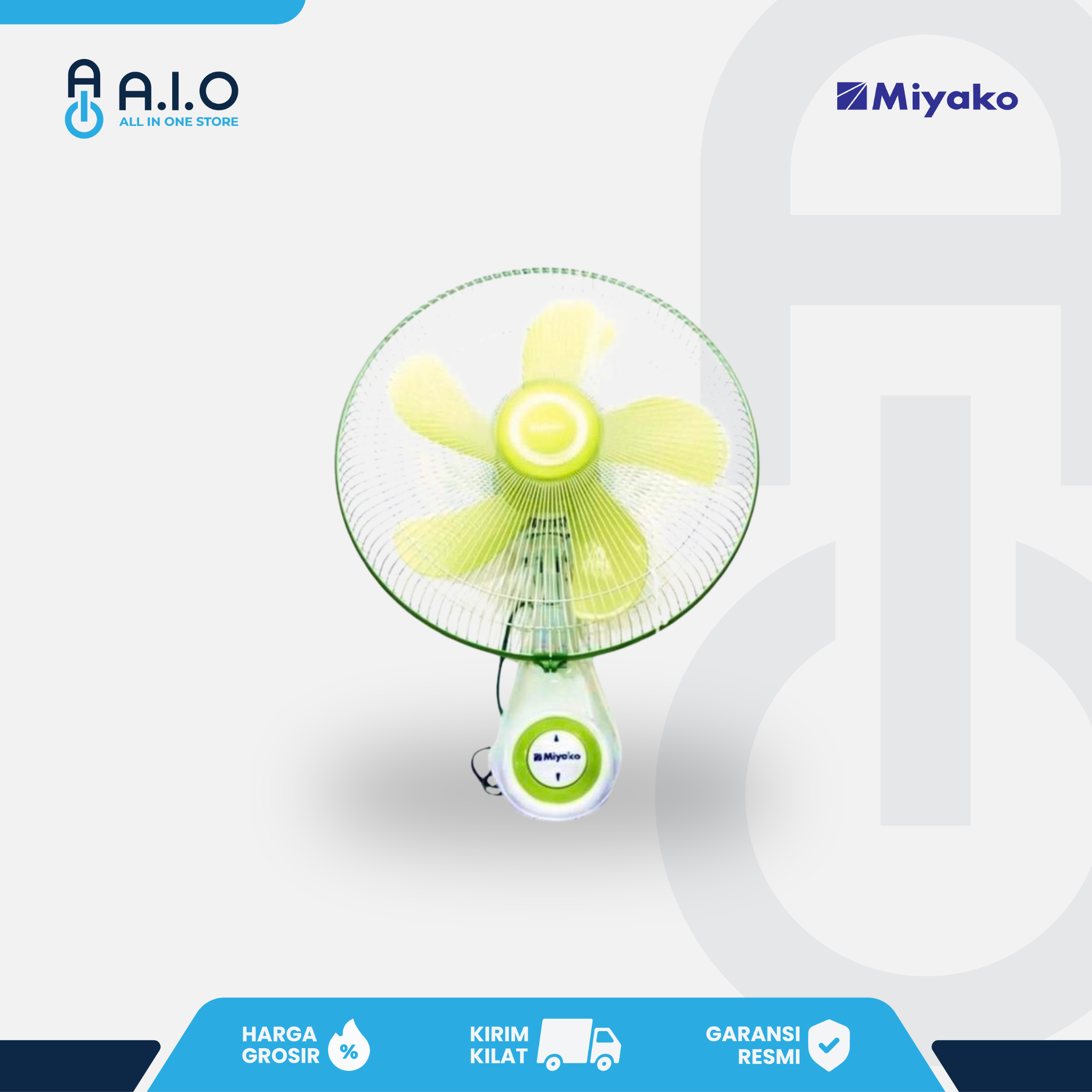 MIYAKO - WALL FAN - KAW 1662