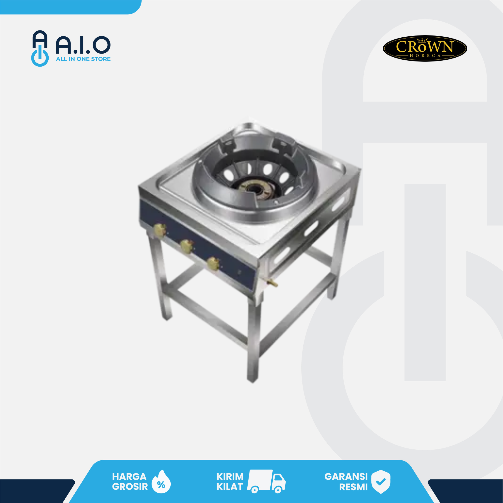 CROWN - GAS KWALI RANGE 1 TUNGKU - KS 01