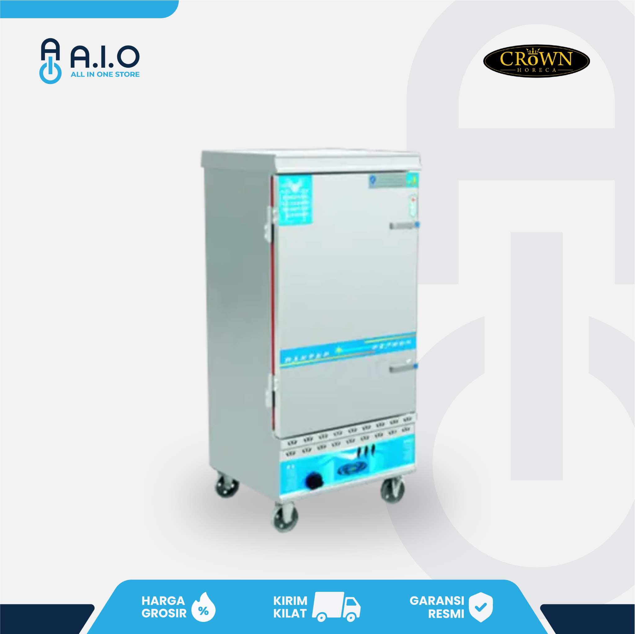 CROWN - GAS RICE STEAMER - MCR 12