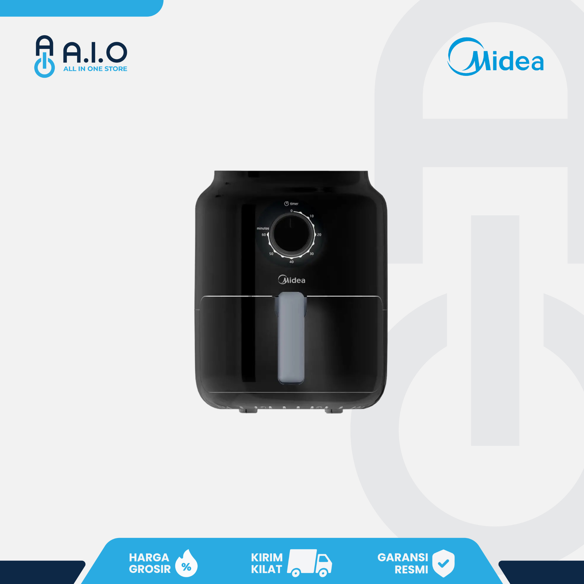 MIDEA - AIR FRYER - MF TN30A(B)