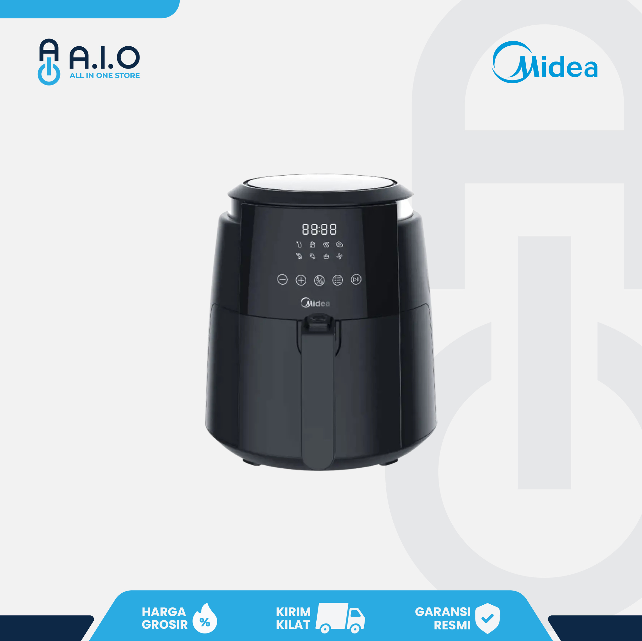 MIDEA - AIR FRYER - MF TN35B