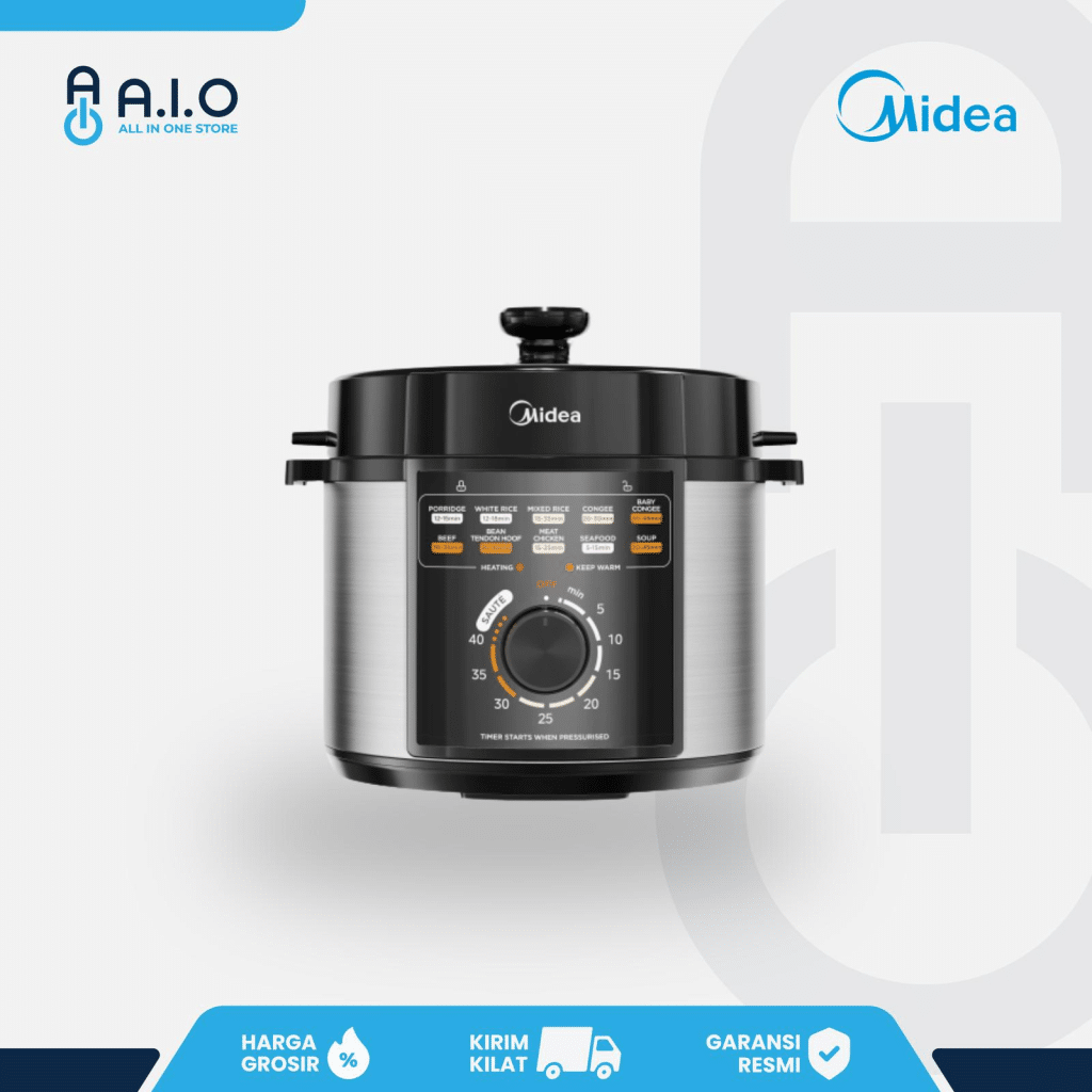 MIDEA MPM50010AMG Review: Solusi Cepat untuk Masakan Sehari-hari 2 MIDEA - PRESSURE COOKER 5L - MPM50010AMG