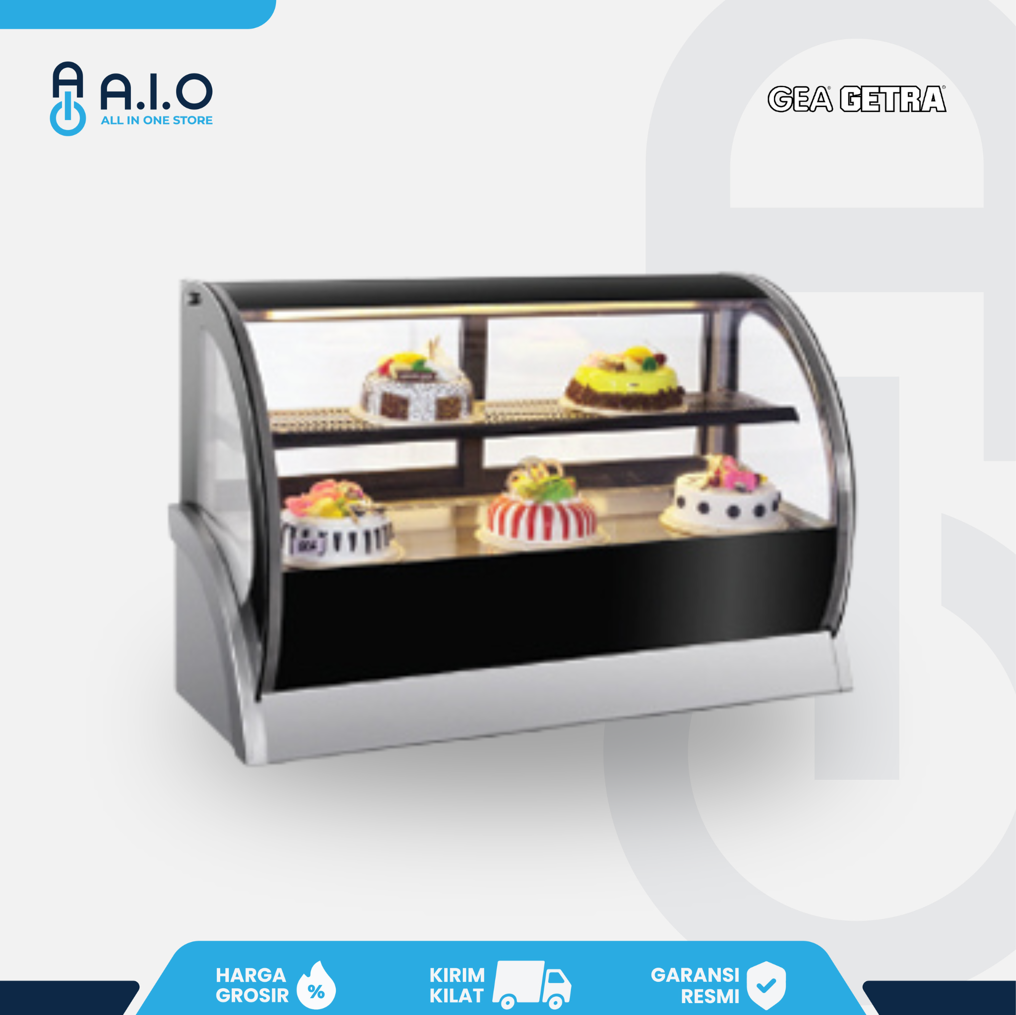 GEA - SHOWCASE CAKE 155 L - NS 540A