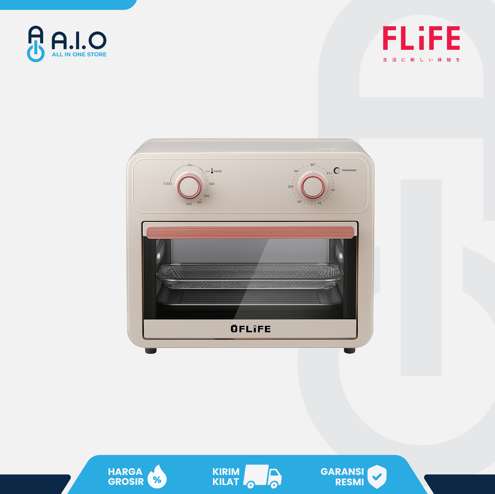 FLIFE - AIR FRYER OVEN - OV 12E