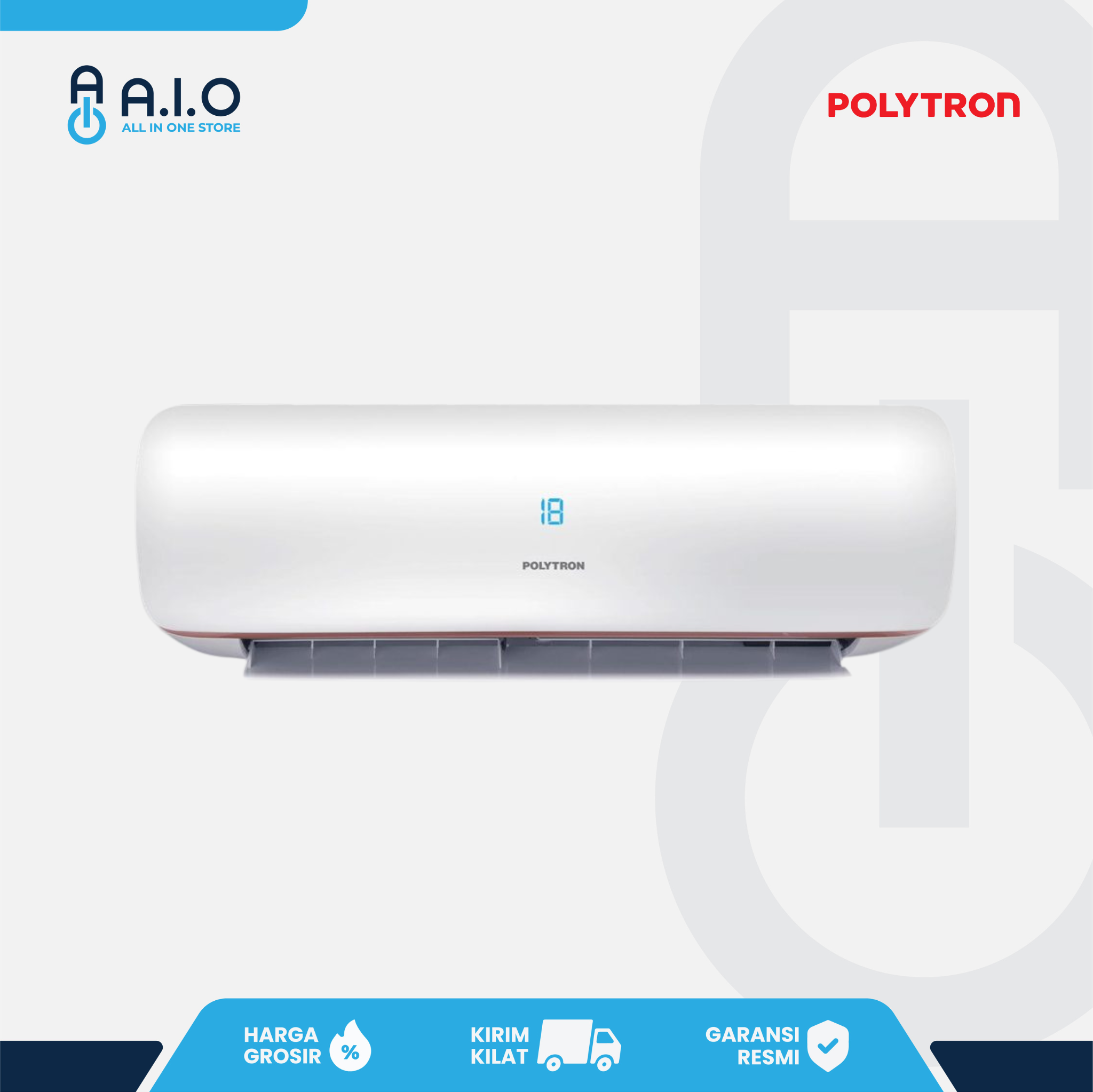 POLYTRON - AC SPLIT SMART STANDARD 2 PK - PAC 18VZS (I)