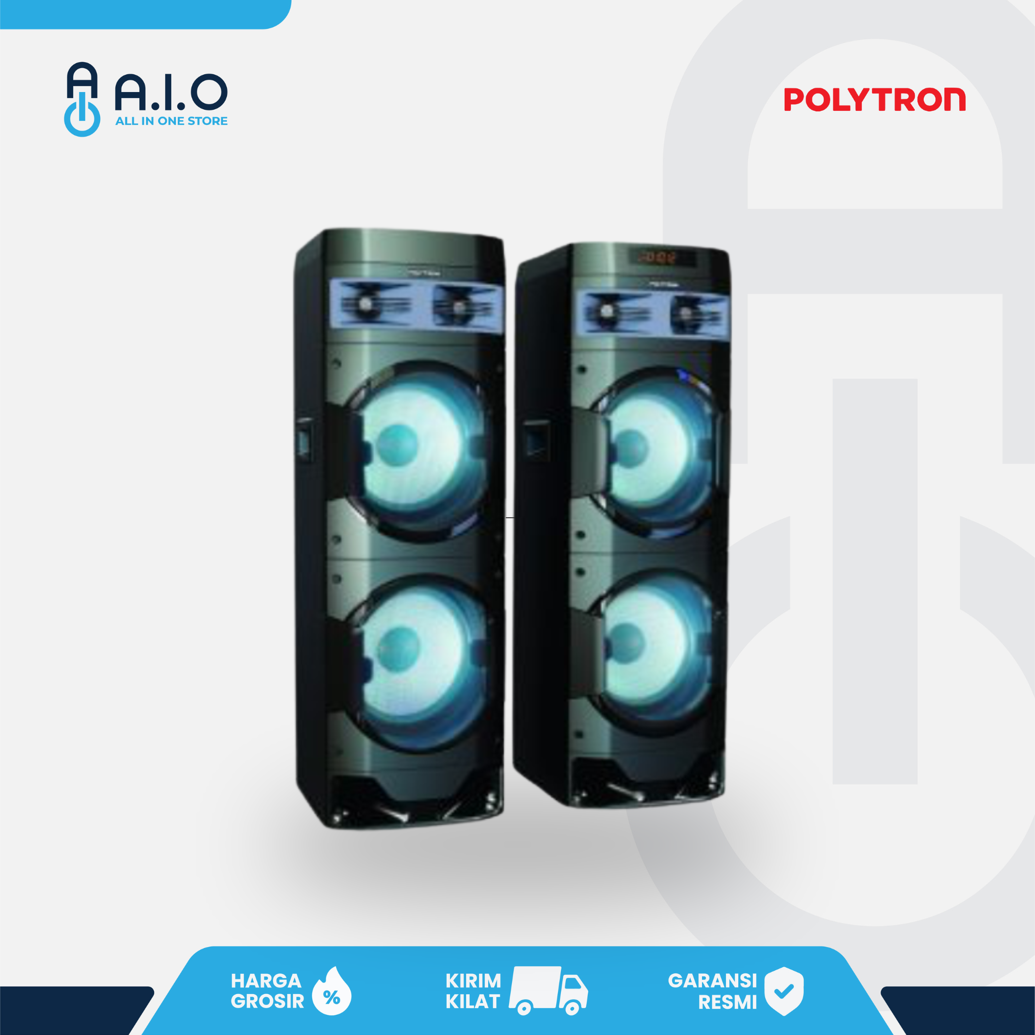 POLYTRON - SPEAKER ACTIVE BLUETOOTH - PAS 10DF22