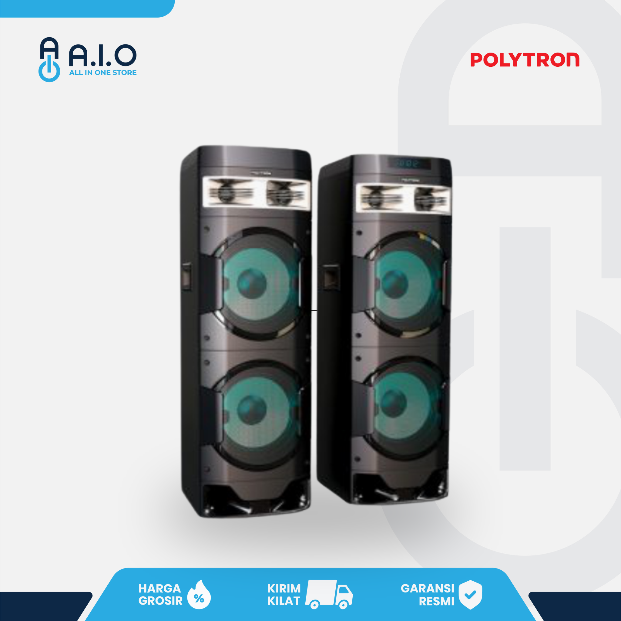 POLYTRON - SPEAKER ACTIVE BLUETOOTH - PAS 10DF28