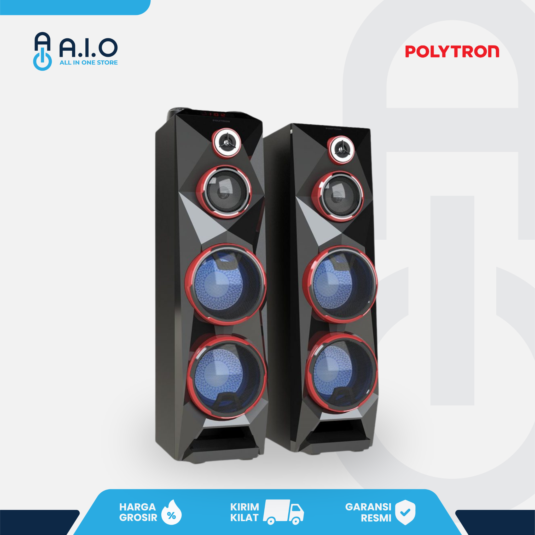POLYTRON - SPEAKER ACTIVE BLUETOOTH - PAS 8BF22