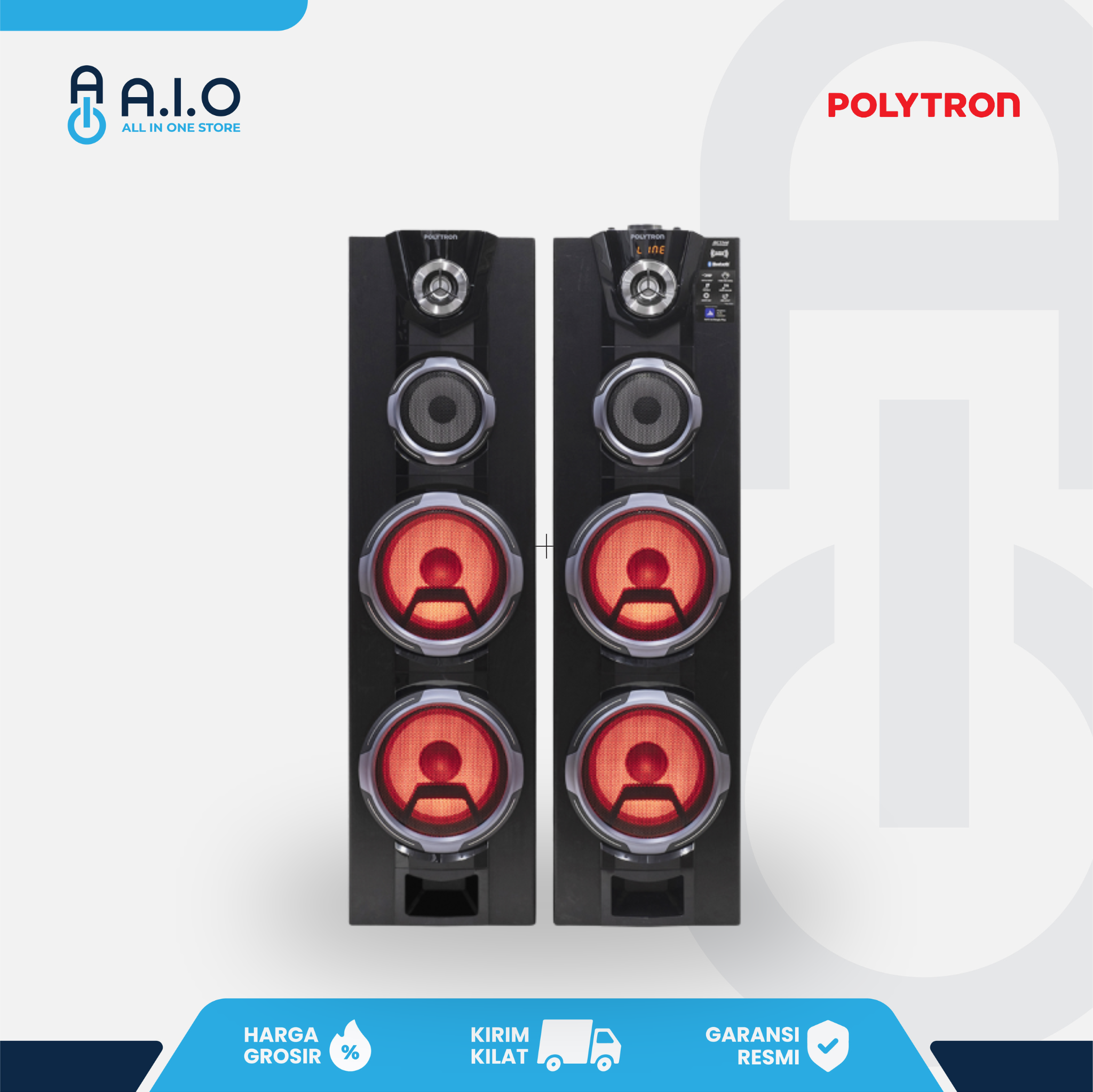 POLYTRON - SPEAKER ACTIVE BLUETOOTH - PAS 8FF22