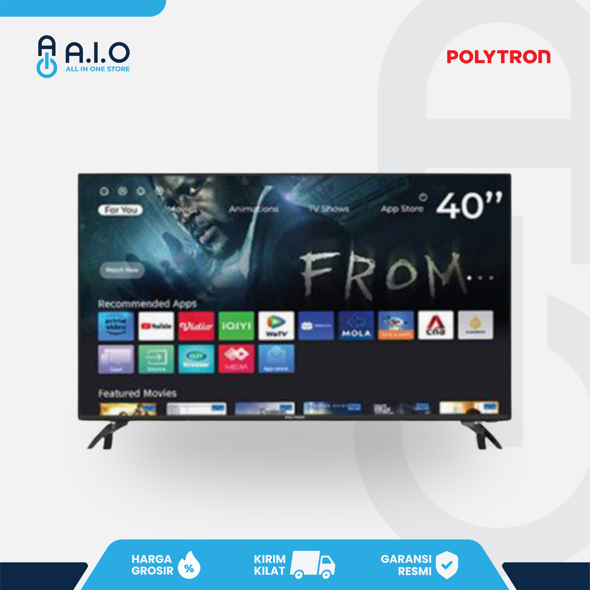 POLYTRON - TV SMART 40" - PLD 40CV8969