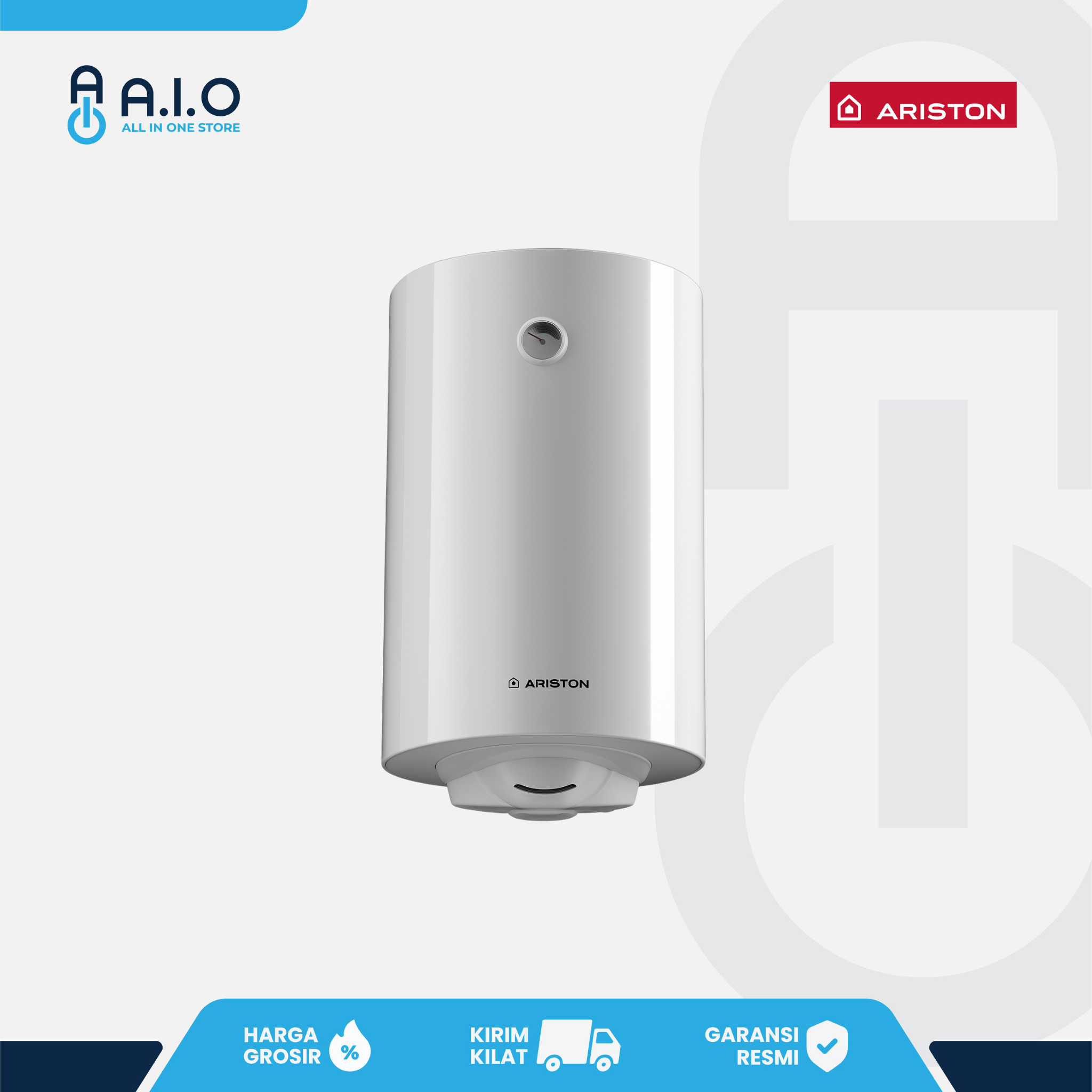 ARISTON - WATER HEATER 50 L - PRO R 50V 1.2K ID