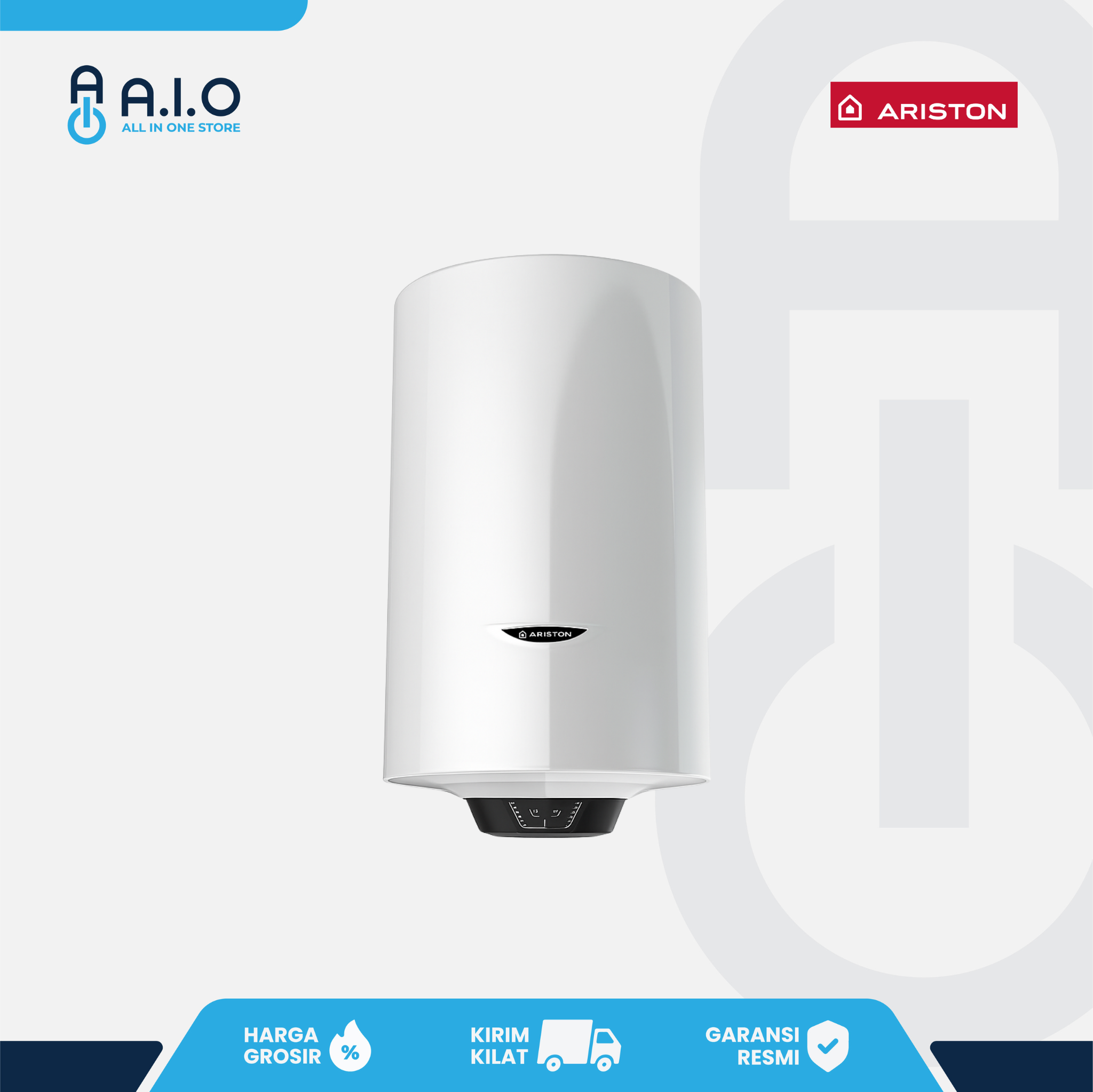 ARISTON - WATER HEATER 50 L - PRO 1 ECO 50V 1.2 K ID