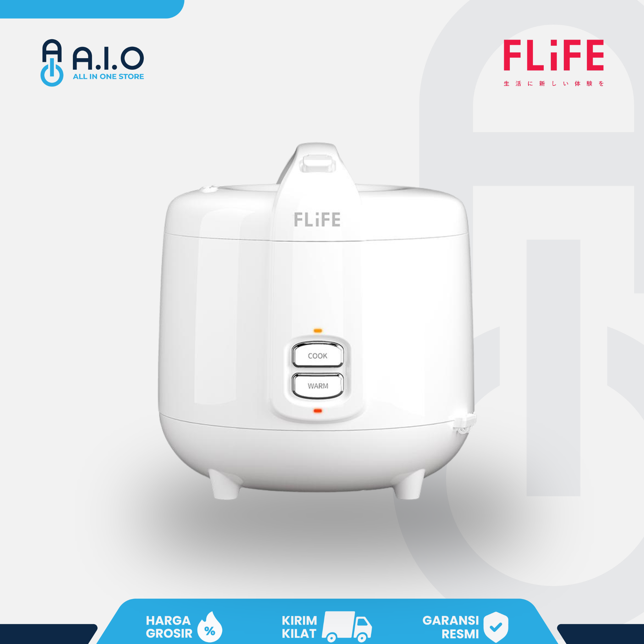 FLIFE - RICE COOKER 2 L - RC WH2E
