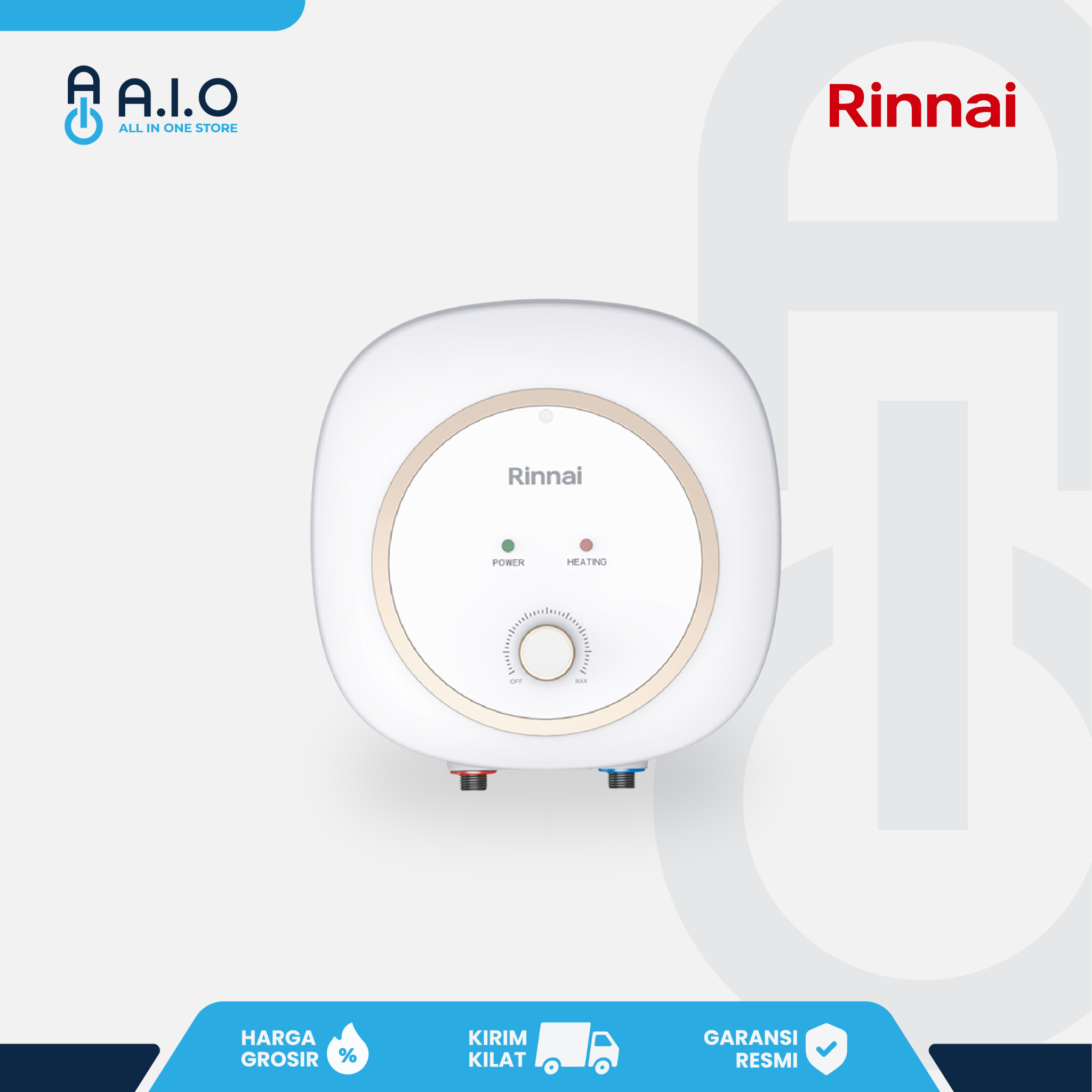 RINNAI - WATER HEATER 10 L - RES A10C02C