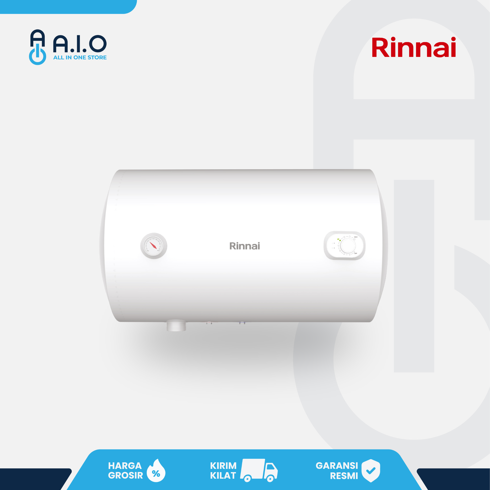 RINNAI - WATER HEATER 50 L - RES A50H