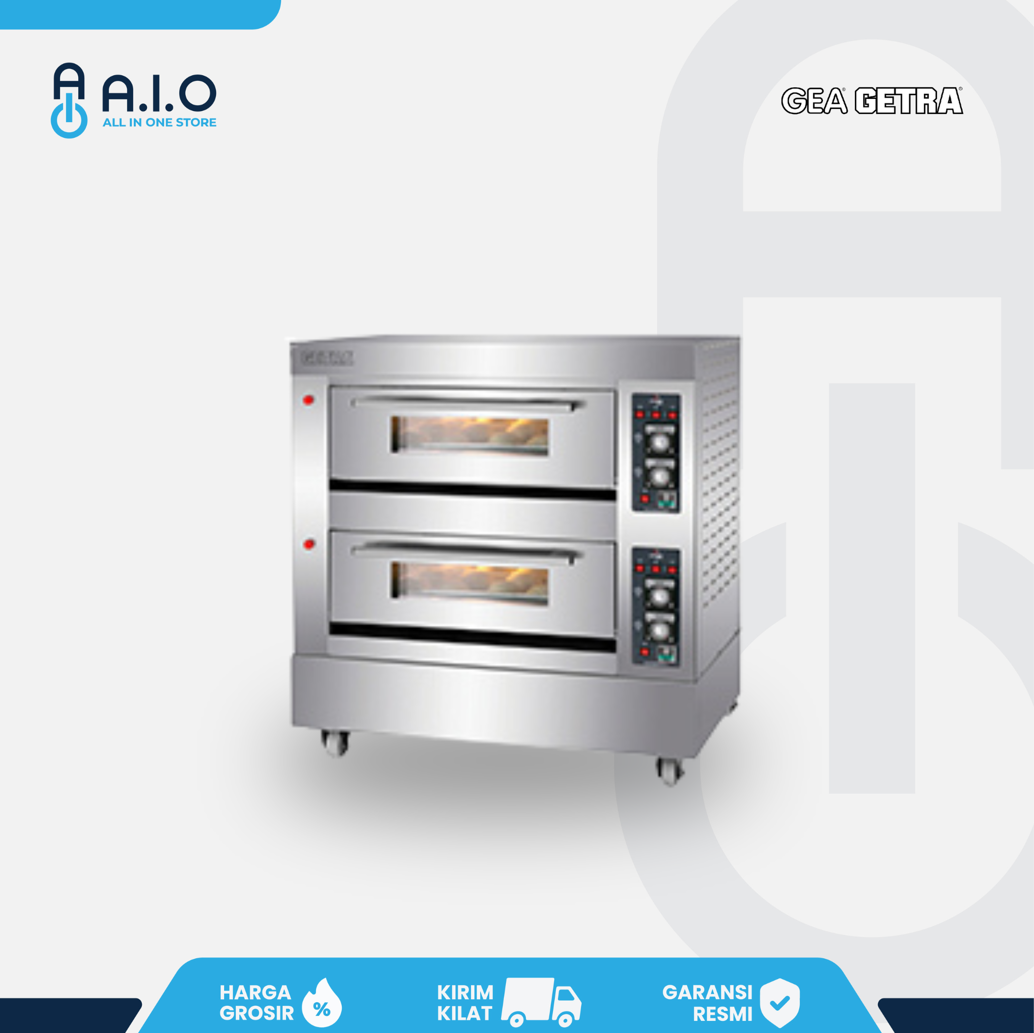 GETRA - OVEN GAS DECK - RFL 24SSGC